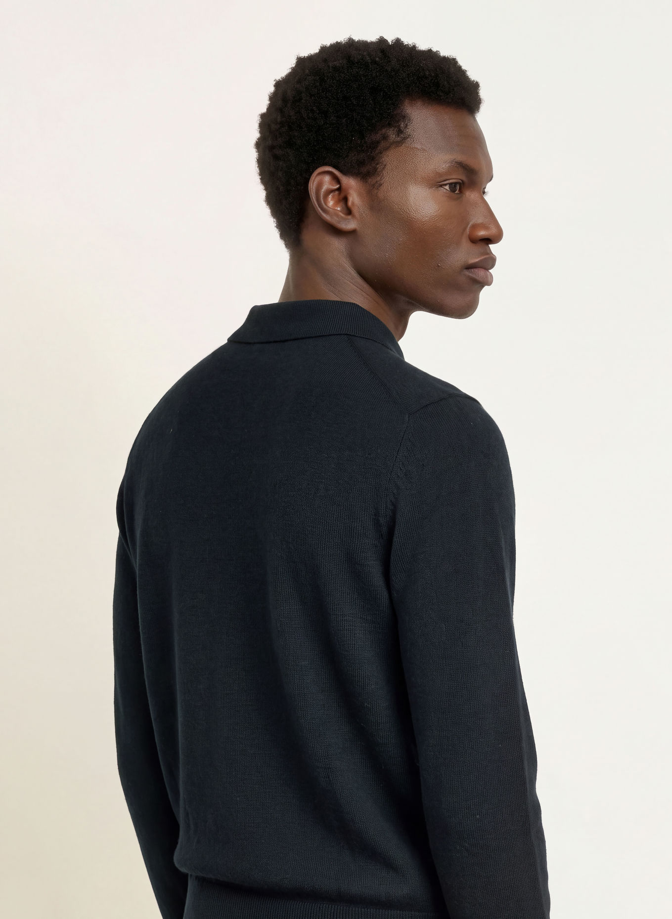 ARKET Kashmir-Pullover: MØRKEBLÅ
