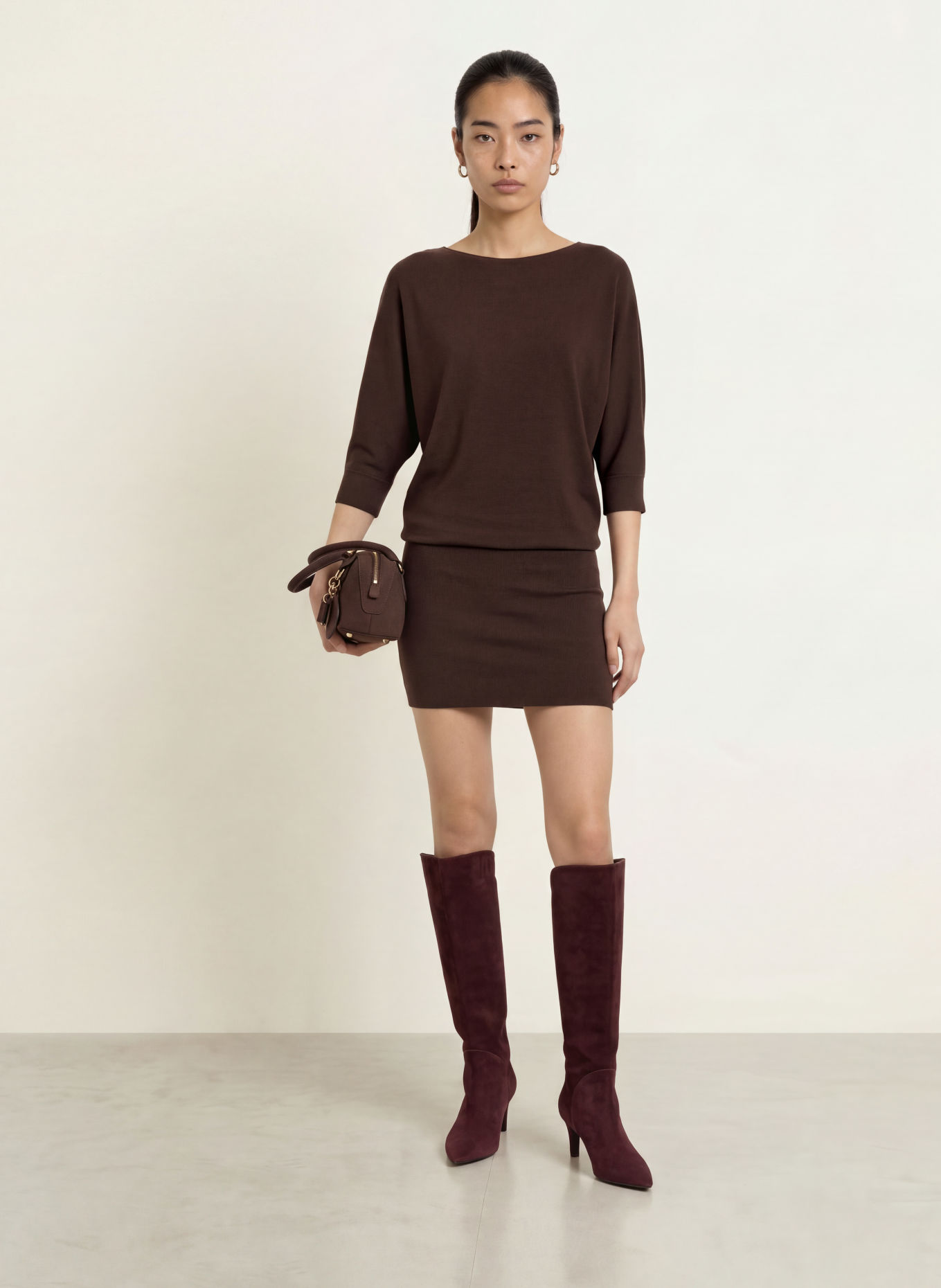 Phase Eight Strickkleid BECCA: BRAUN