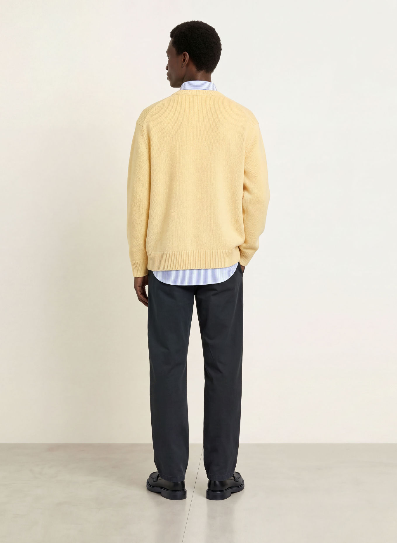 ARKET Chinos EMORY Regular Fit: MØRKEBLÅ