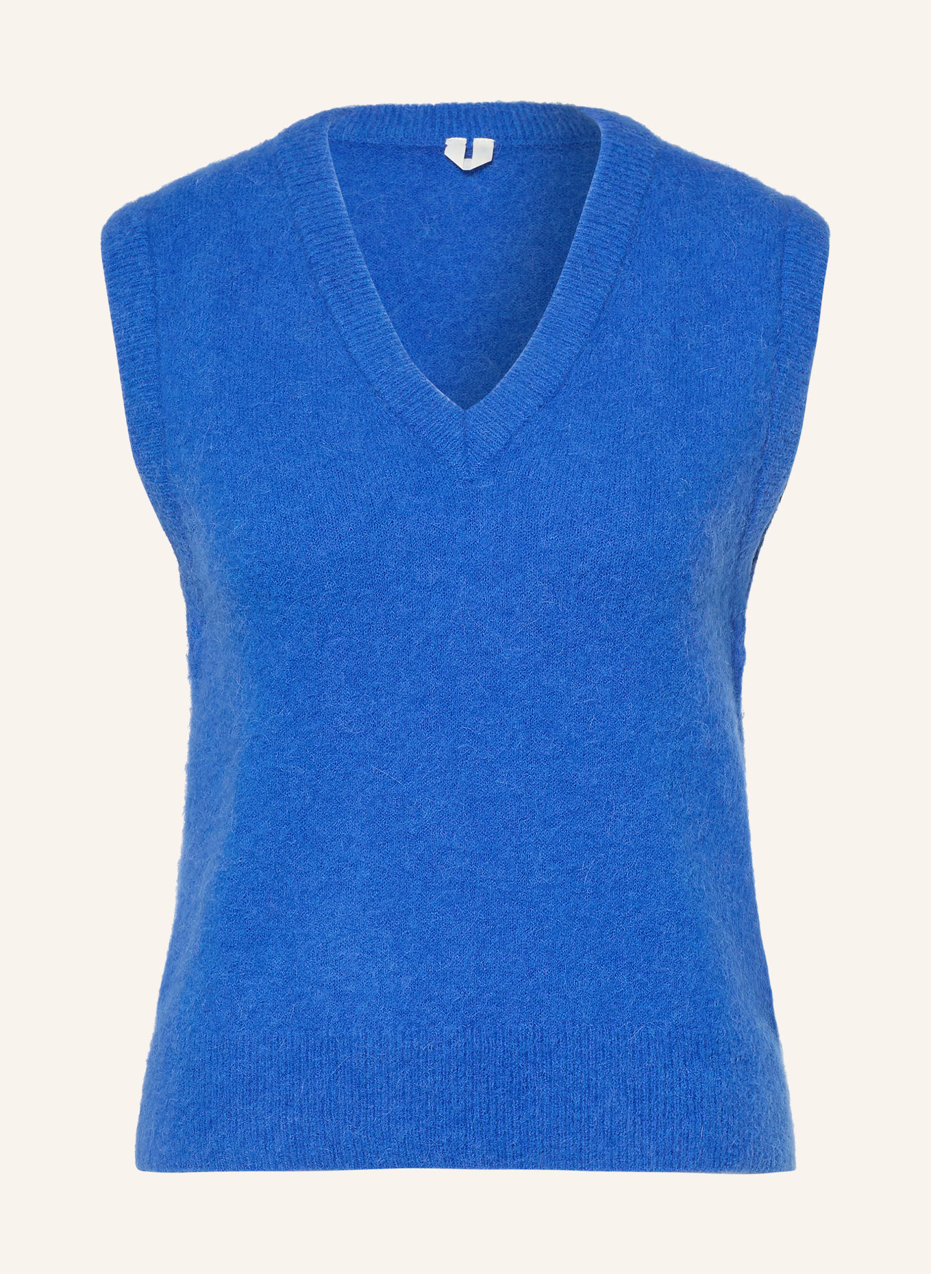 ARKET Alpaca Sweater Vest: BLUE