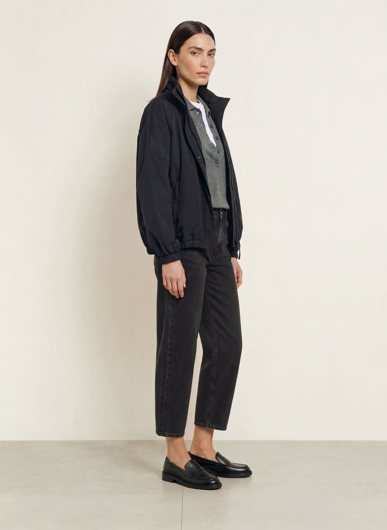 ARKET Blouson: NOIR