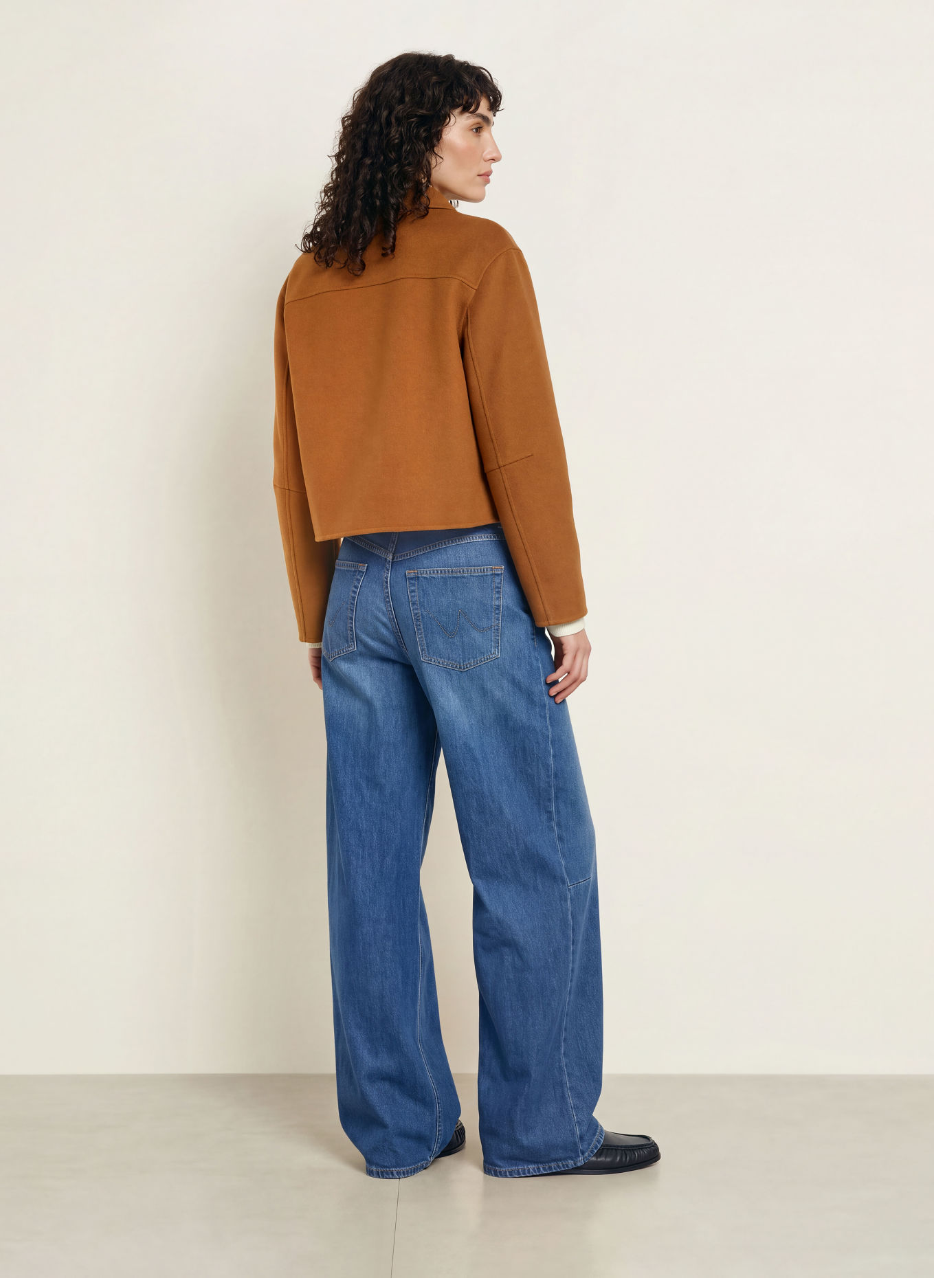 ARKET Overjacket: COGNAC