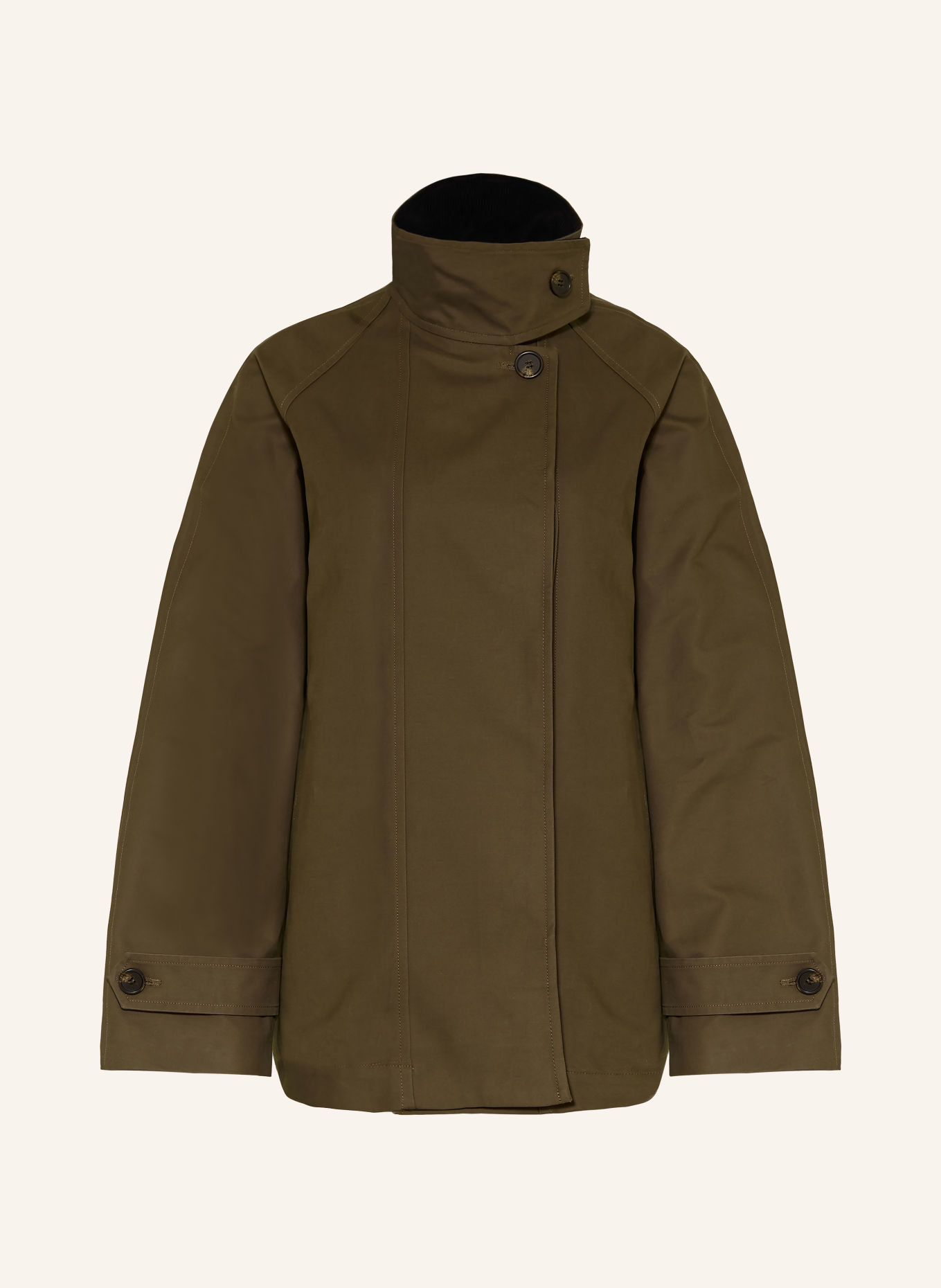 ARKET Jacket: DARK BROWN