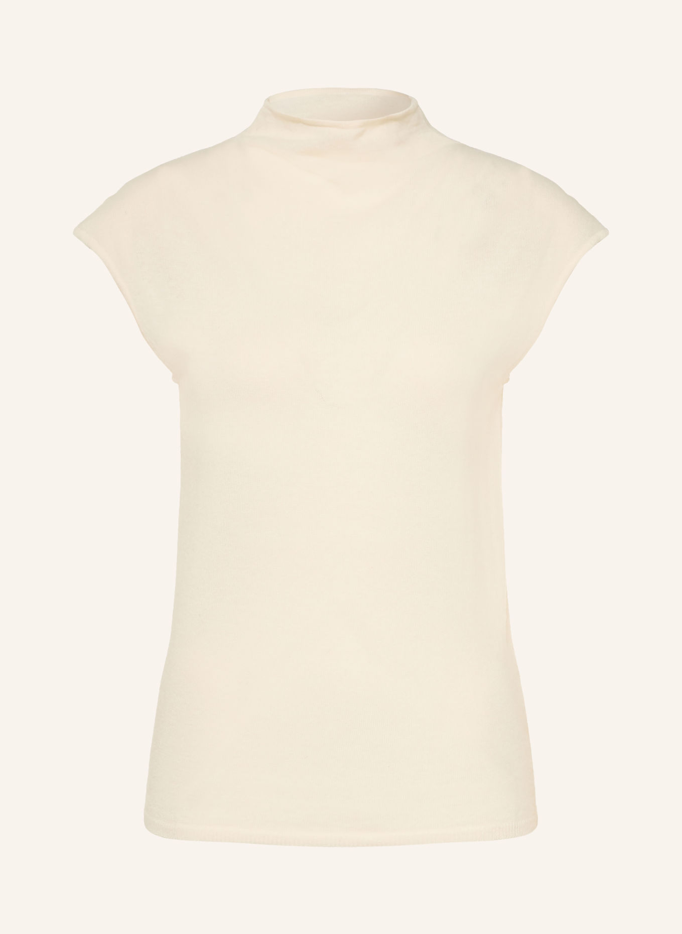 ARKET Stricktop aus Cashmere: WEISS