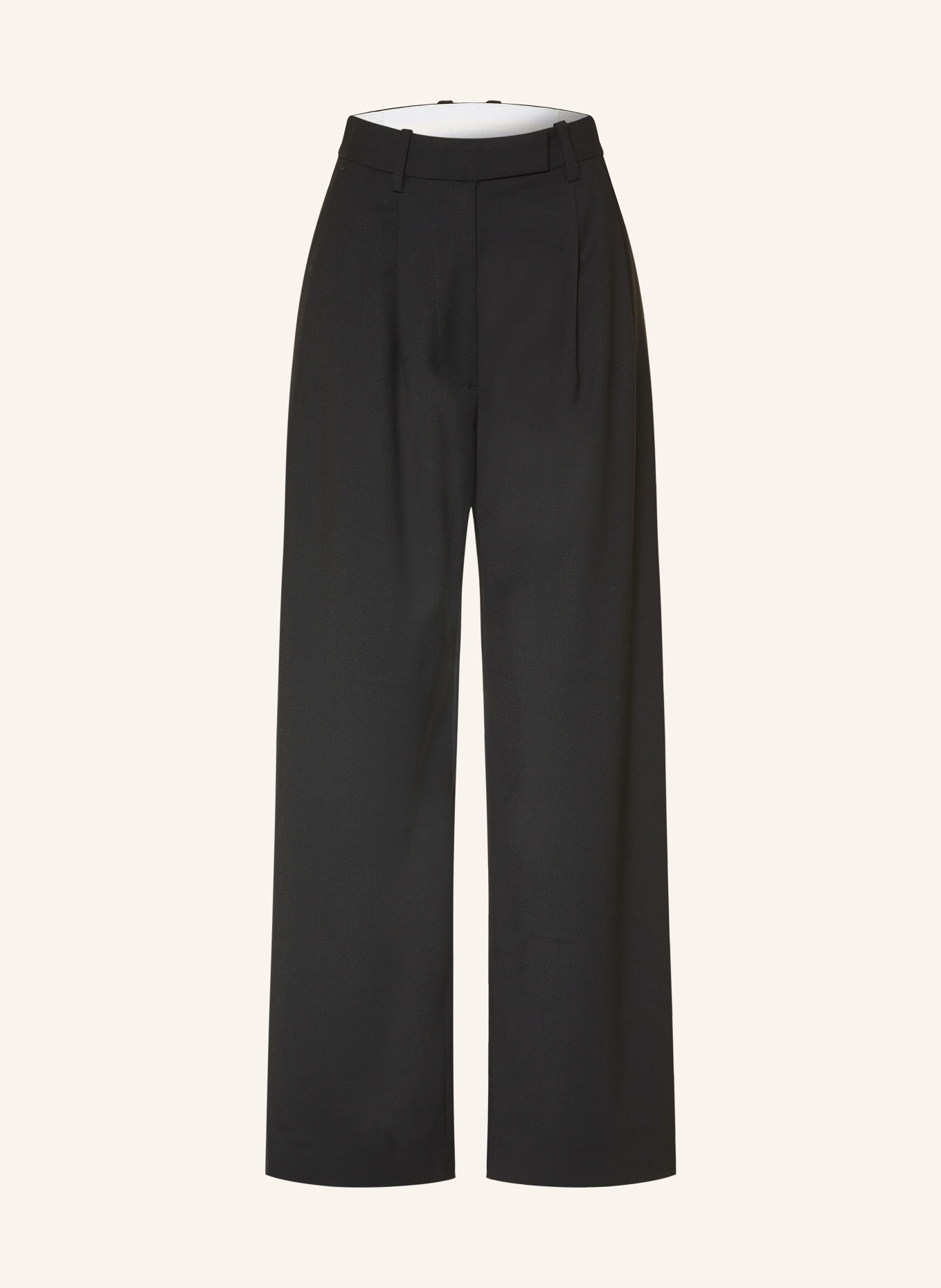 ARKET Marlenehose SALLY AGNELLA: SCHWARZ