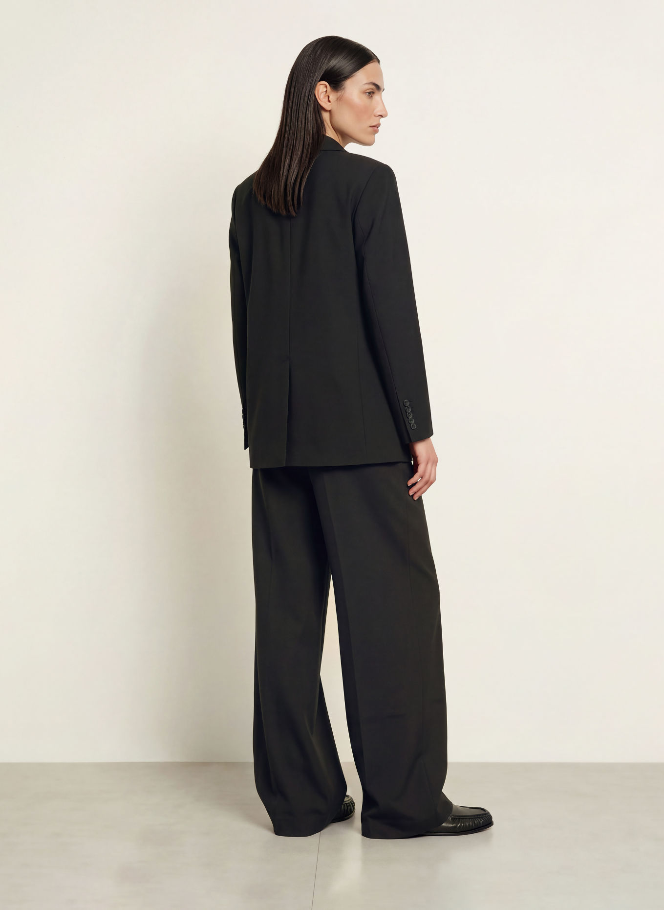 ARKET Marlenehose SALLY AGNELLA: SCHWARZ