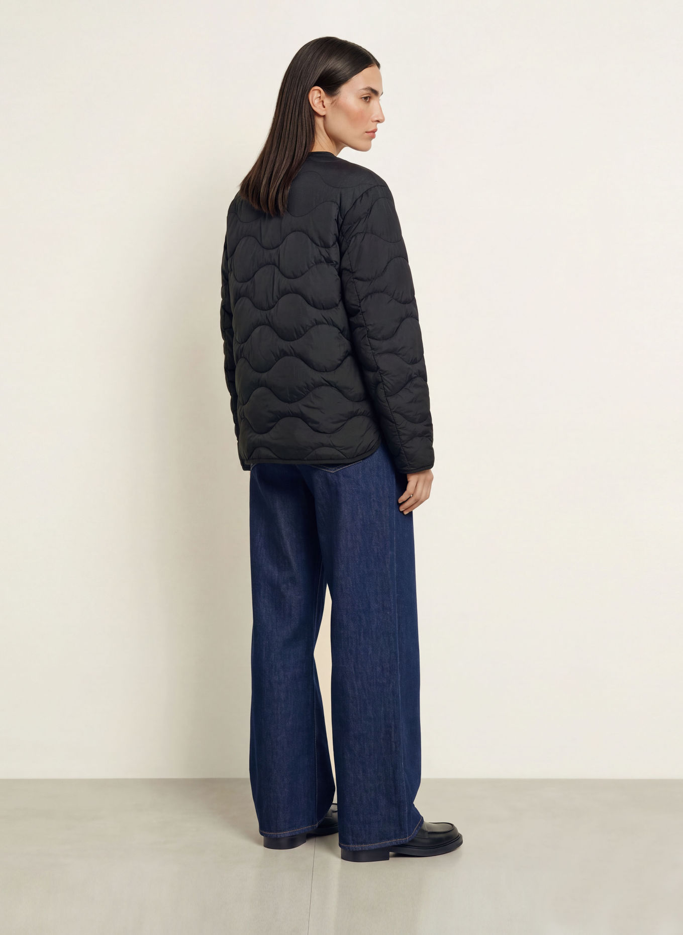 ARKET Lightweight donsjas: ZWART