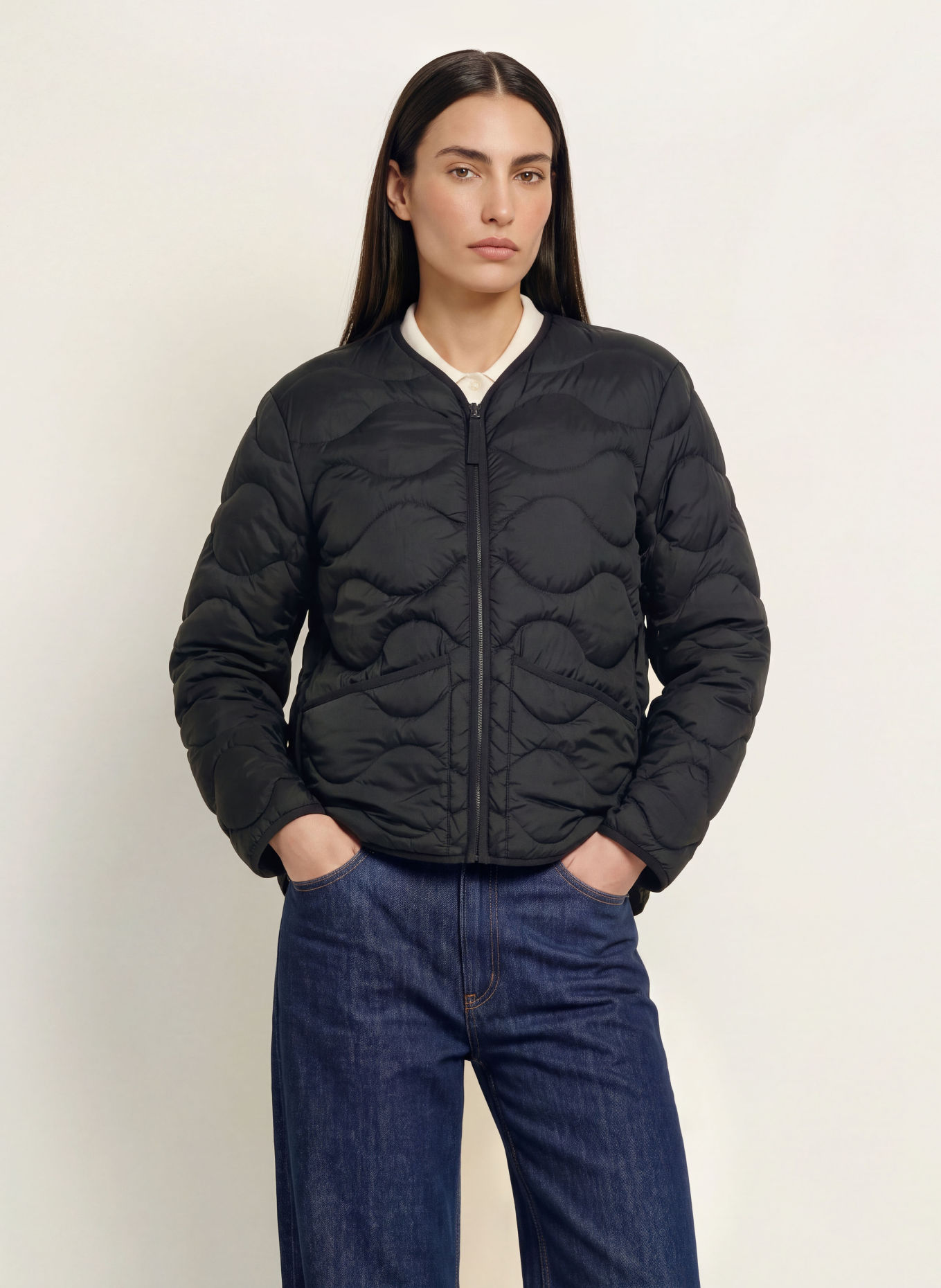 ARKET Lightweight donsjas: ZWART