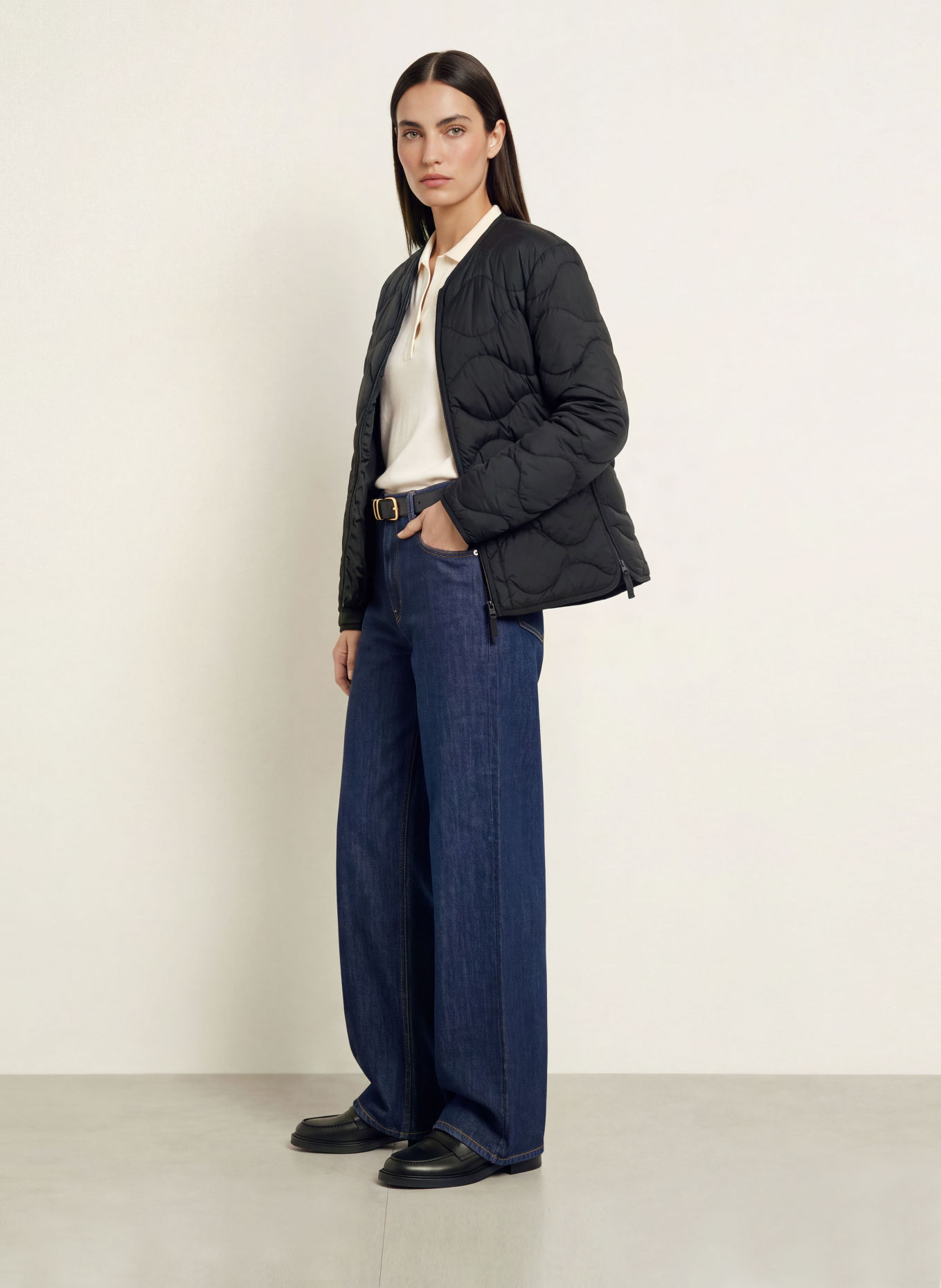 ARKET Lightweight donsjas: ZWART