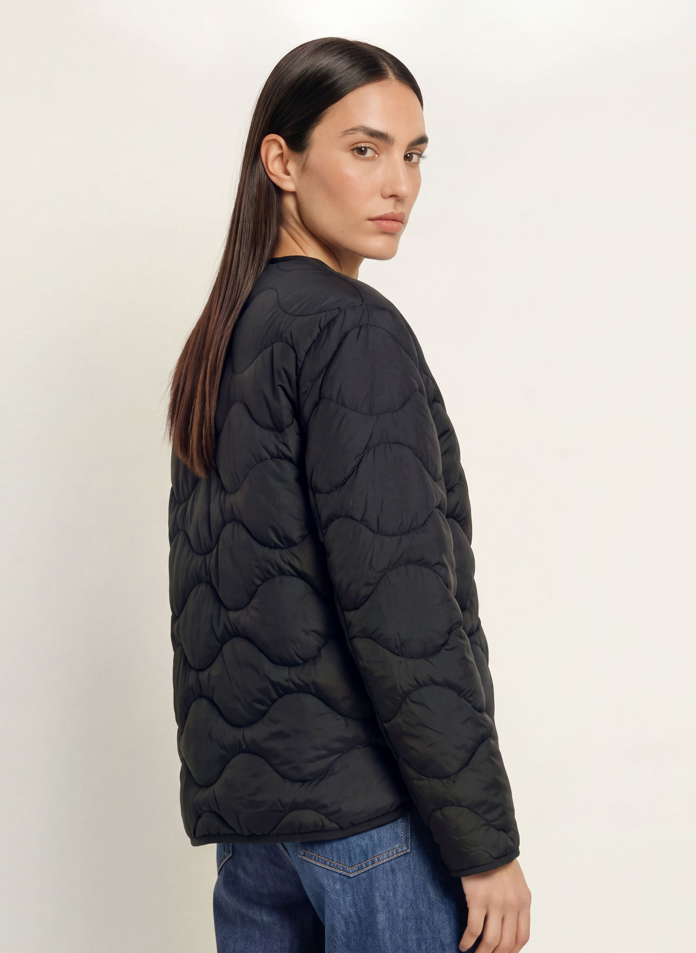 ARKET Lightweight donsjas: ZWART