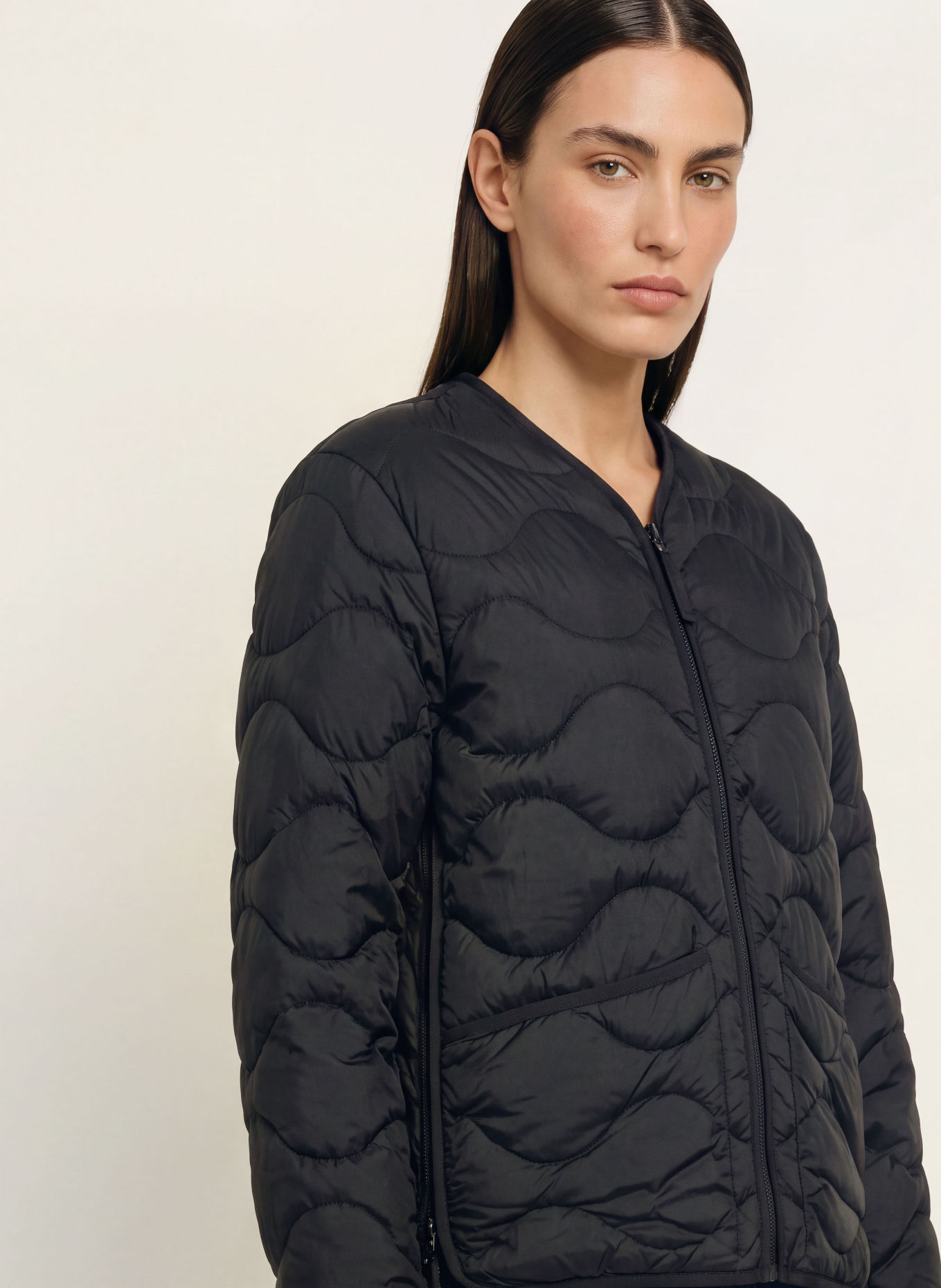 ARKET Lightweight donsjas: ZWART