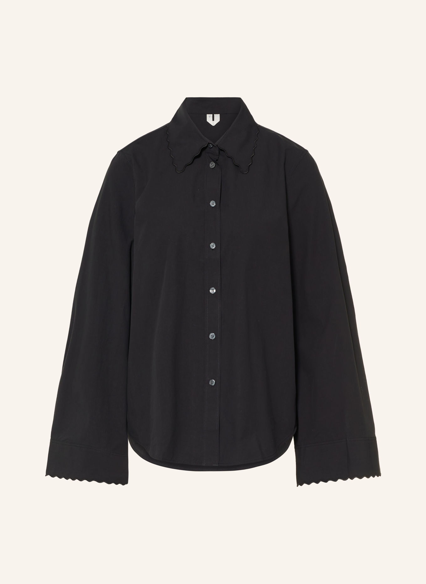 ARKET Shirt blouse: BLACK