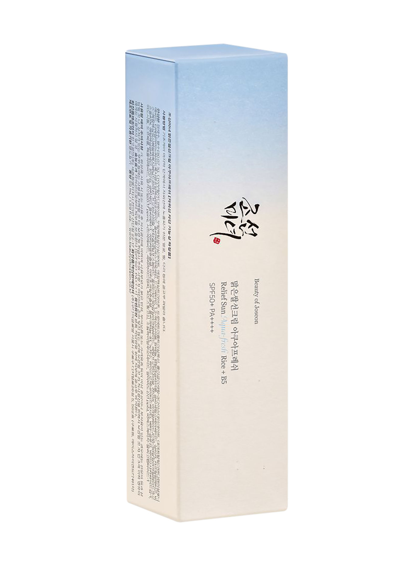 BEAUTY OF JOSEON RELIEF SUN AQUA-FRESH: RICE + B5 SPF 50+ PA++++