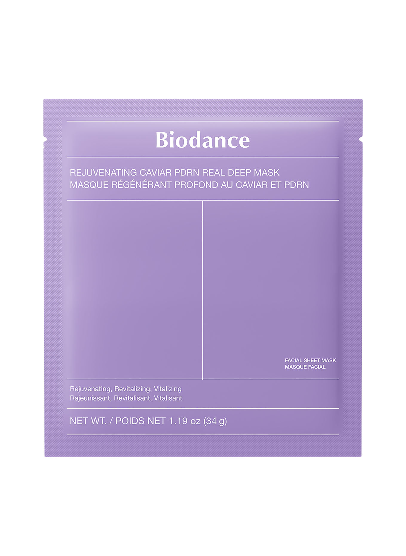 BIODANCE REJUVENATING CAVIAR PDRN REAL DEEP MASK