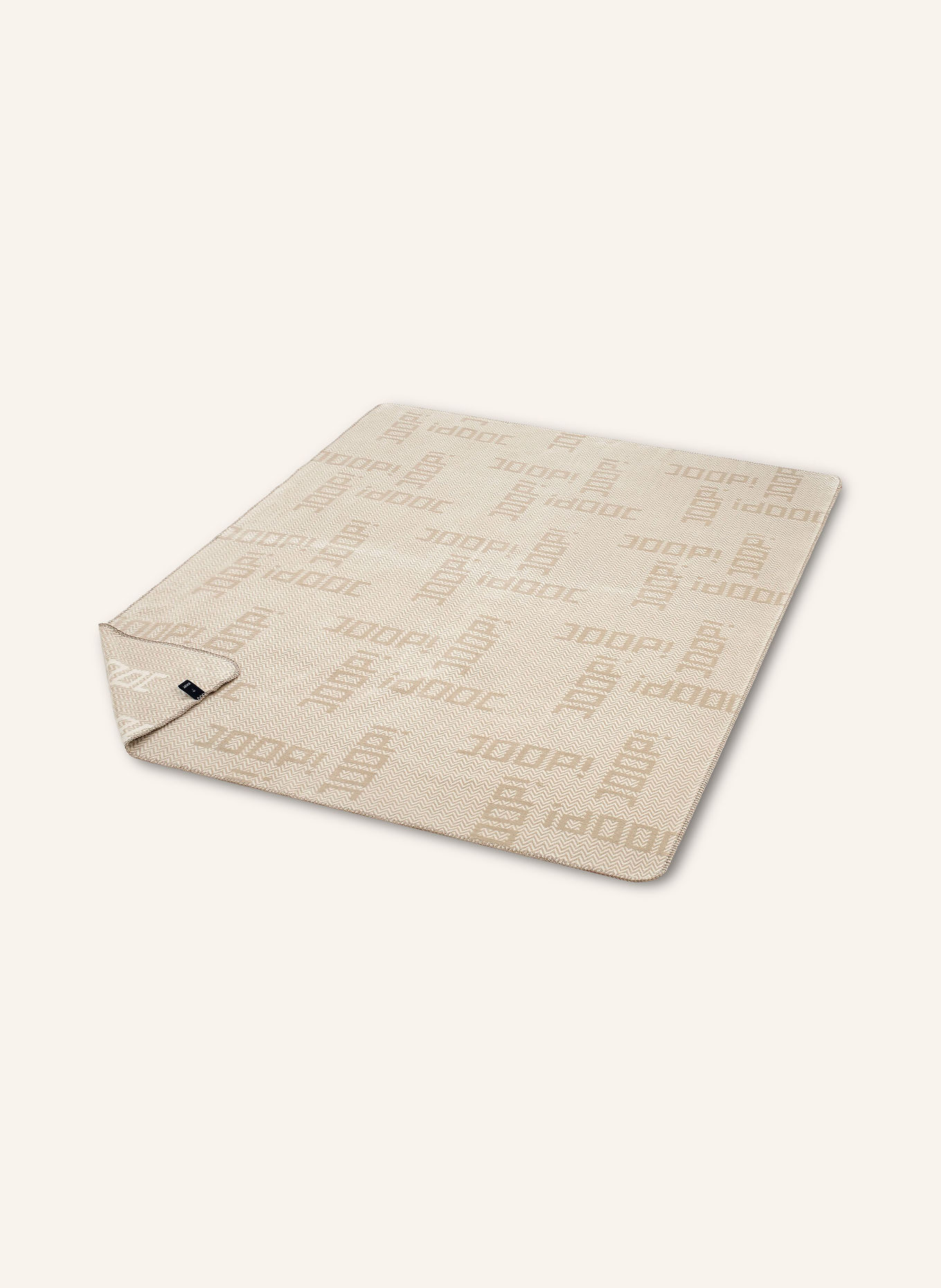 JOOP! Throw blanket: BEIGE / CREAM