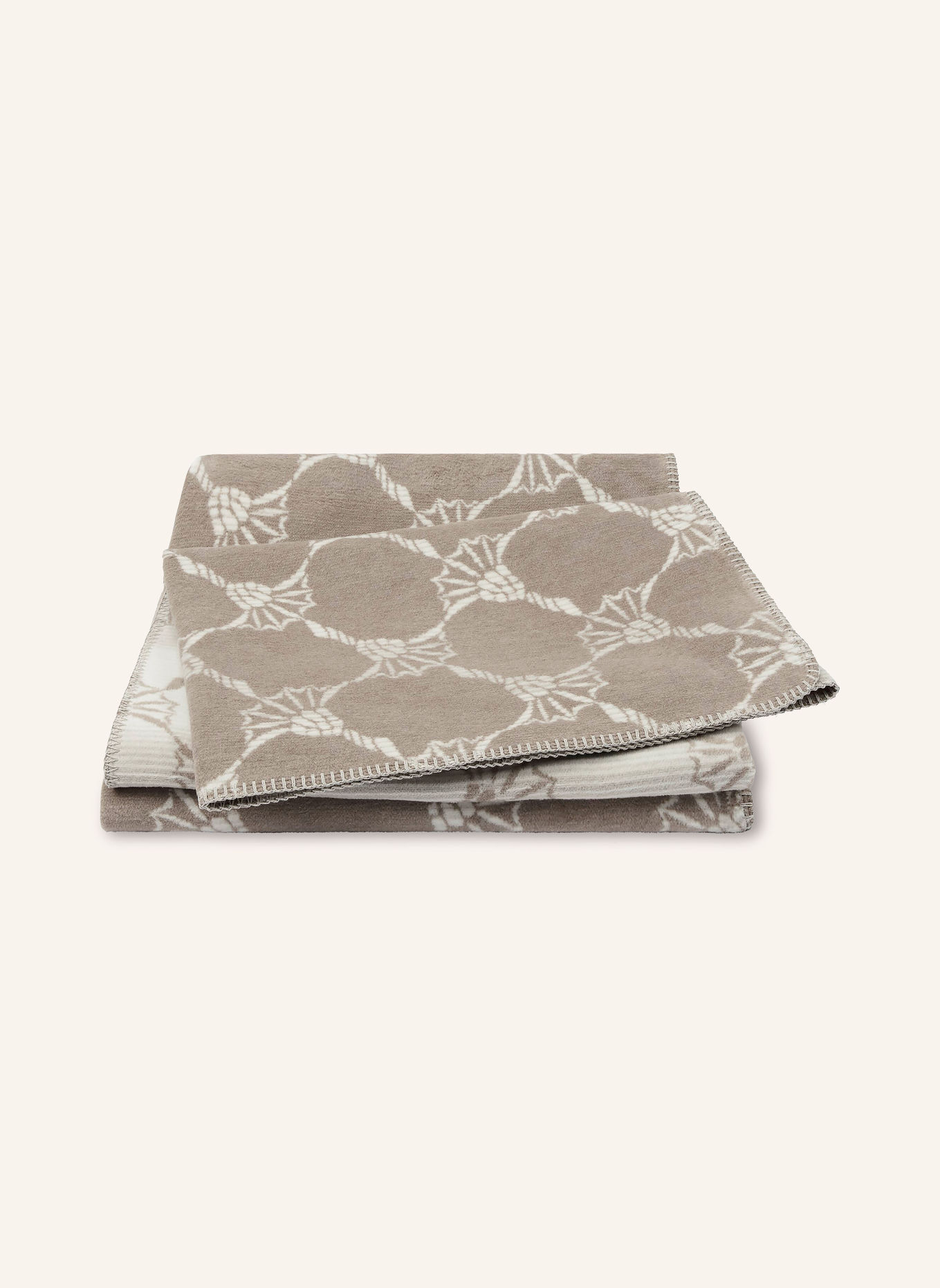 JOOP! Plaid: BEIGE / CREME