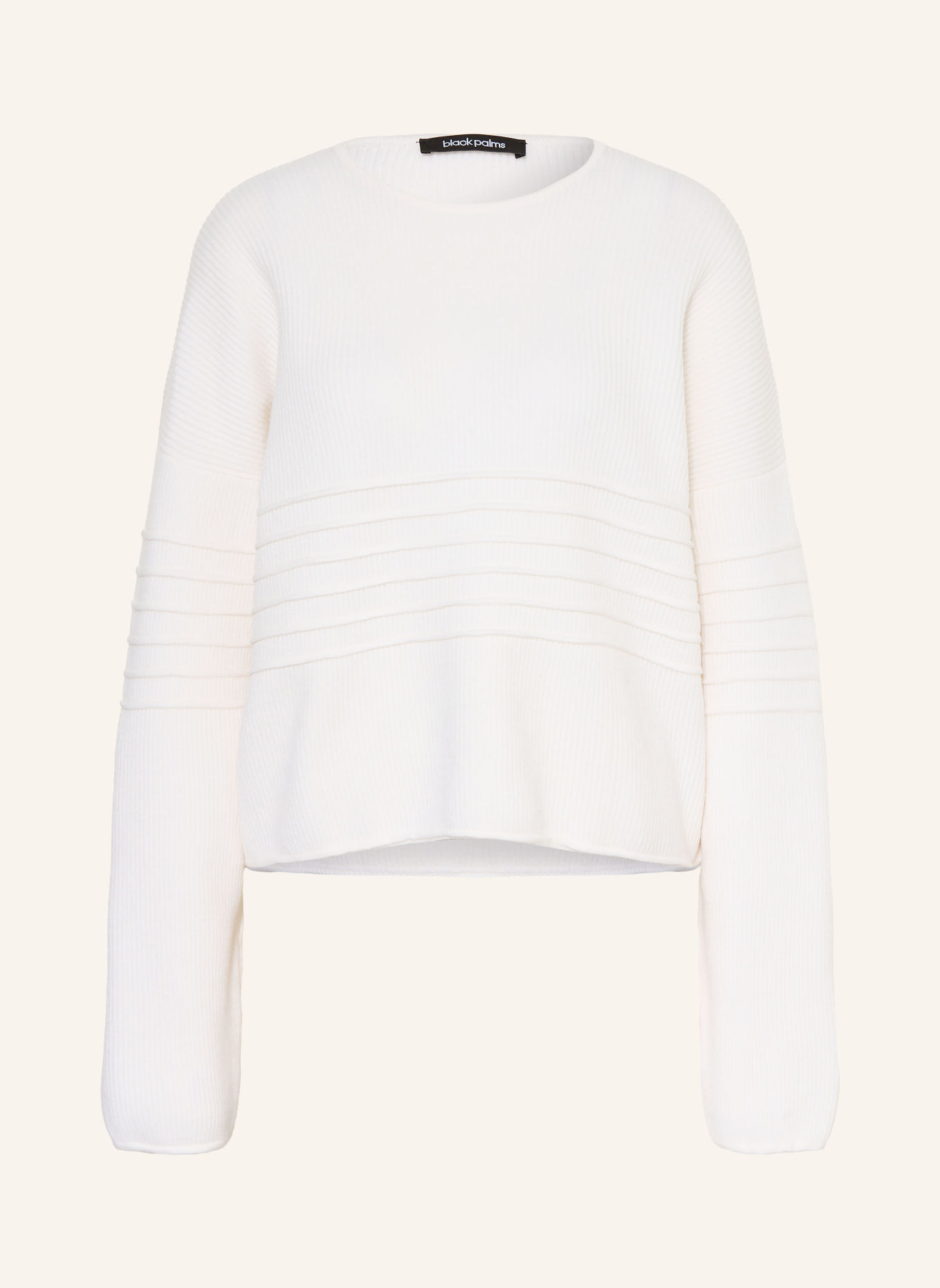 black palms Pullover VILOH: WEISS