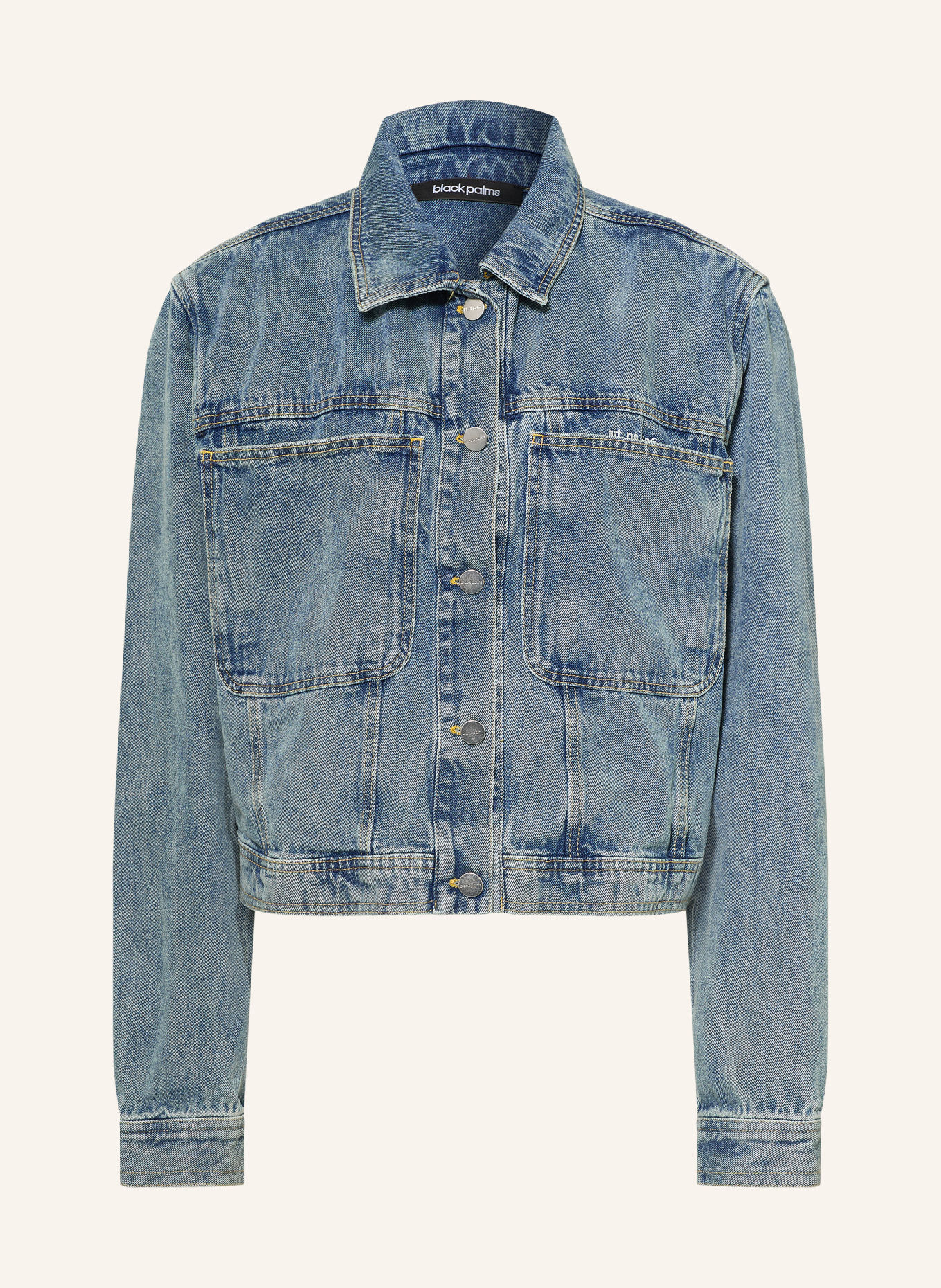 black palms Jeansjacke JEANY 2606: VINTAGE BLUE VINTAGE BLUE