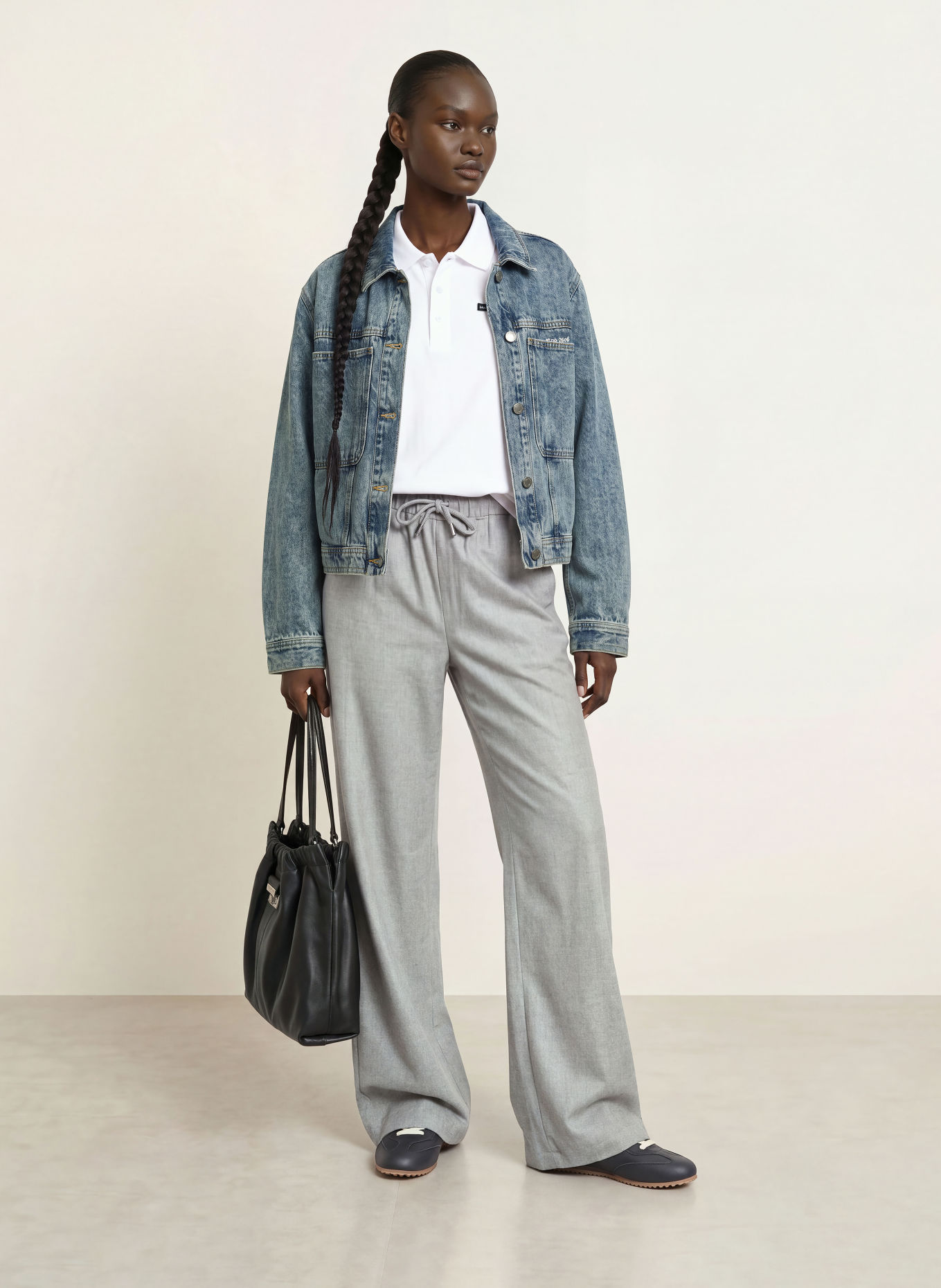 black palms Jeansjacke JEANY 2606: VINTAGE BLUE VINTAGE BLUE
