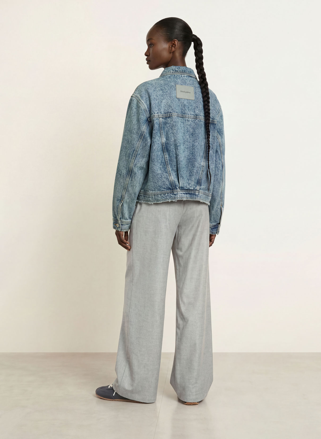 black palms Jeansjacke JEANY 2606: VINTAGE BLUE VINTAGE BLUE