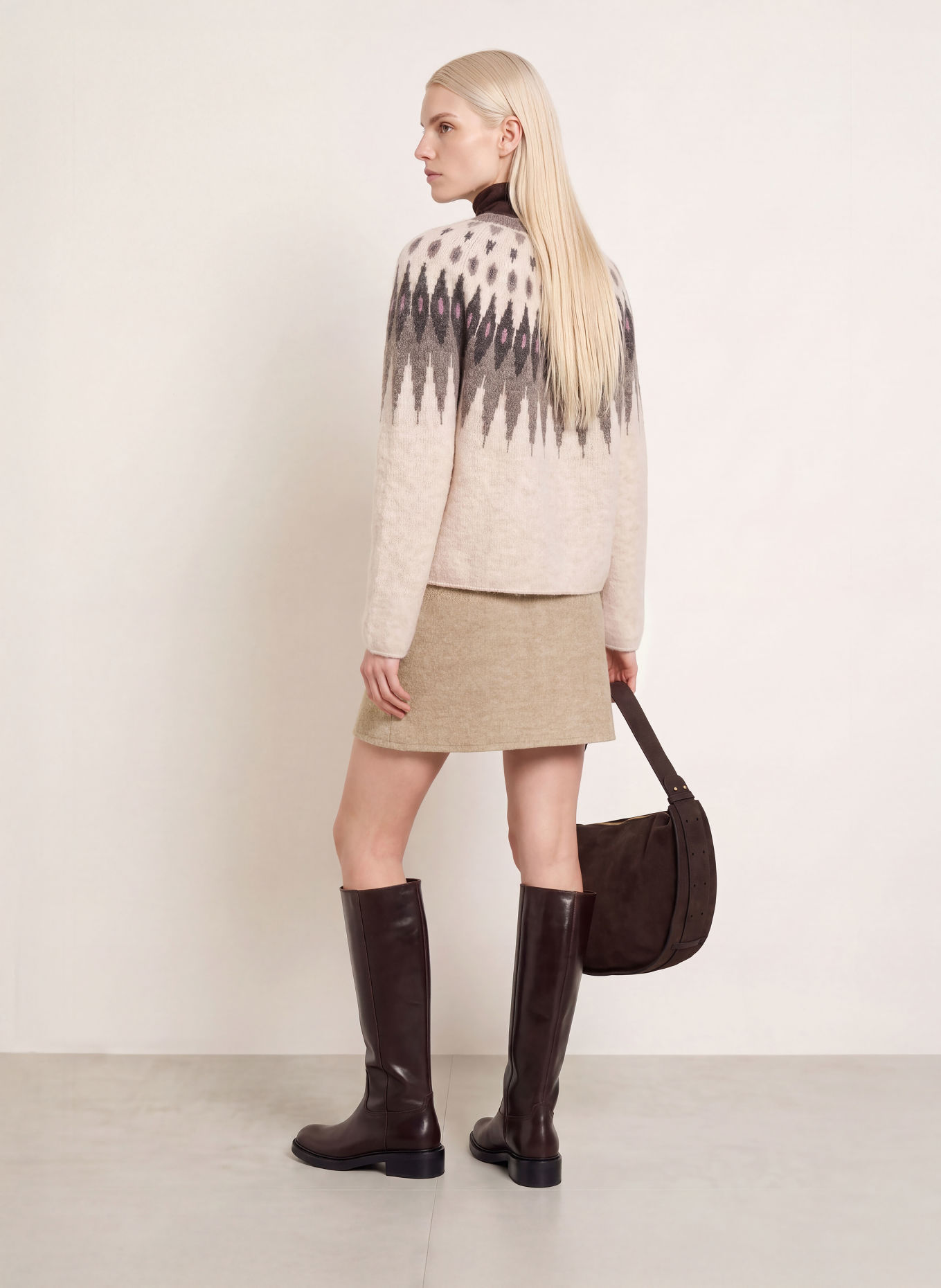 Marc O'Polo Wrap skirt: BEIGE
