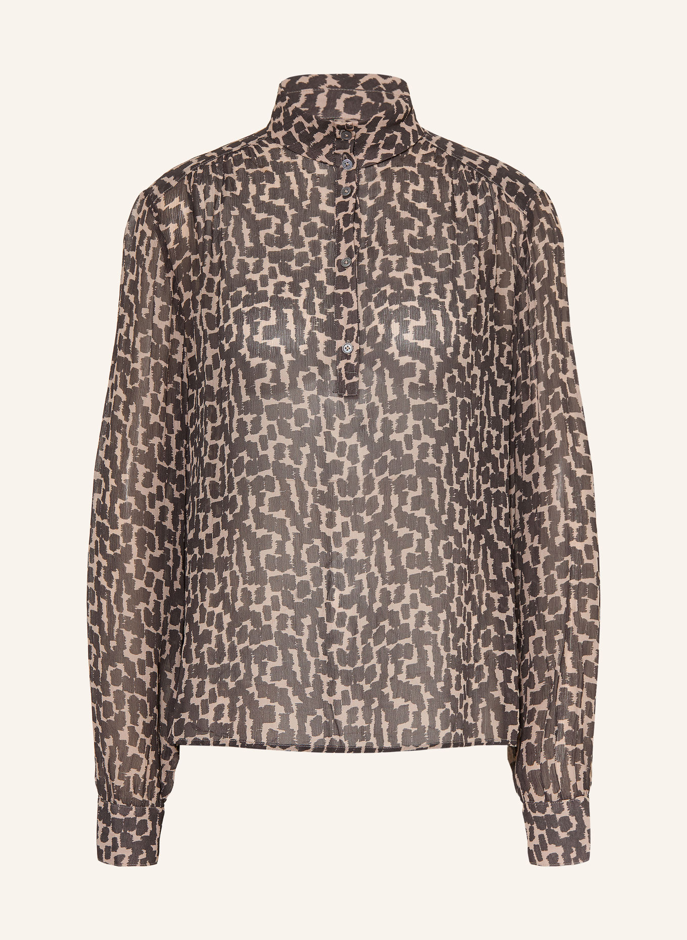 Marc O'Polo Chemisier: GRIS FONCÉ / TAUPE