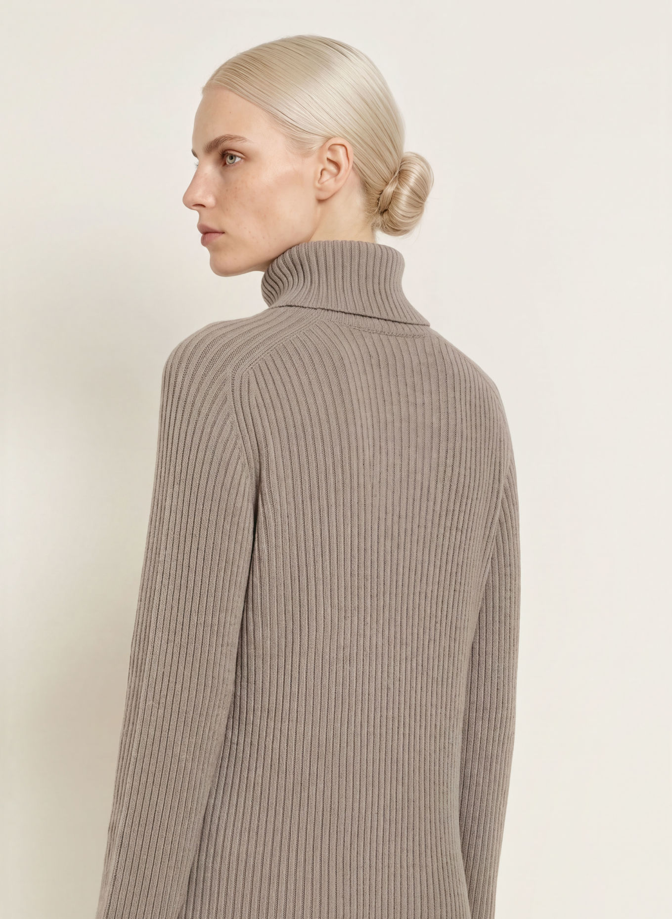 Marc O'Polo Strickkleid: TAUPE