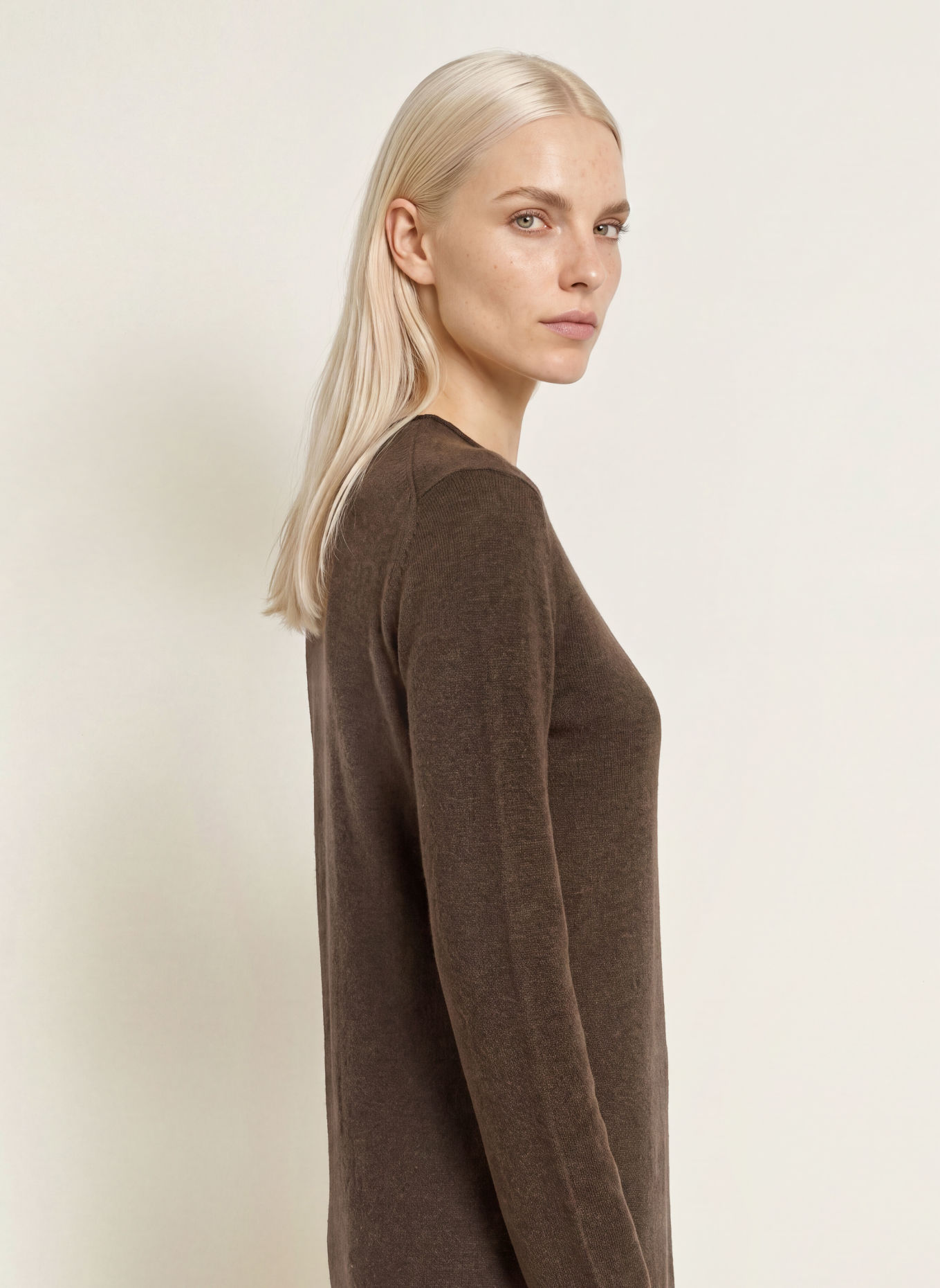 Marc O'Polo Strickkleid: BRAUN