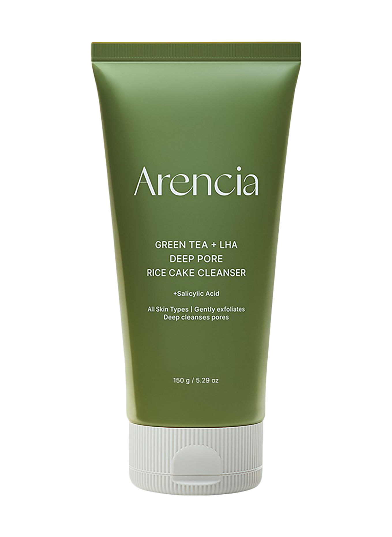 Arencia GREEN TEA + LHA DEEP PORE RICE CAKE CLEANSER