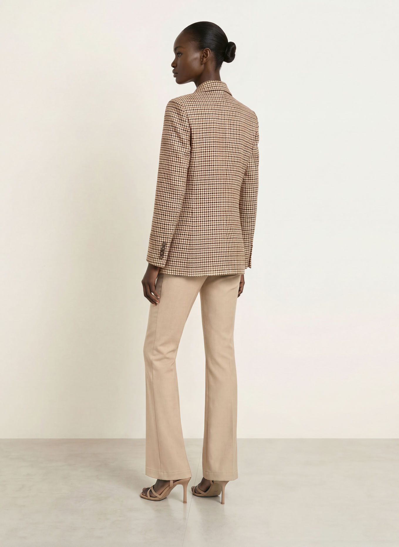 REISS Blazer WILLOW: BEIGE / BRAUN / SCHWARZ