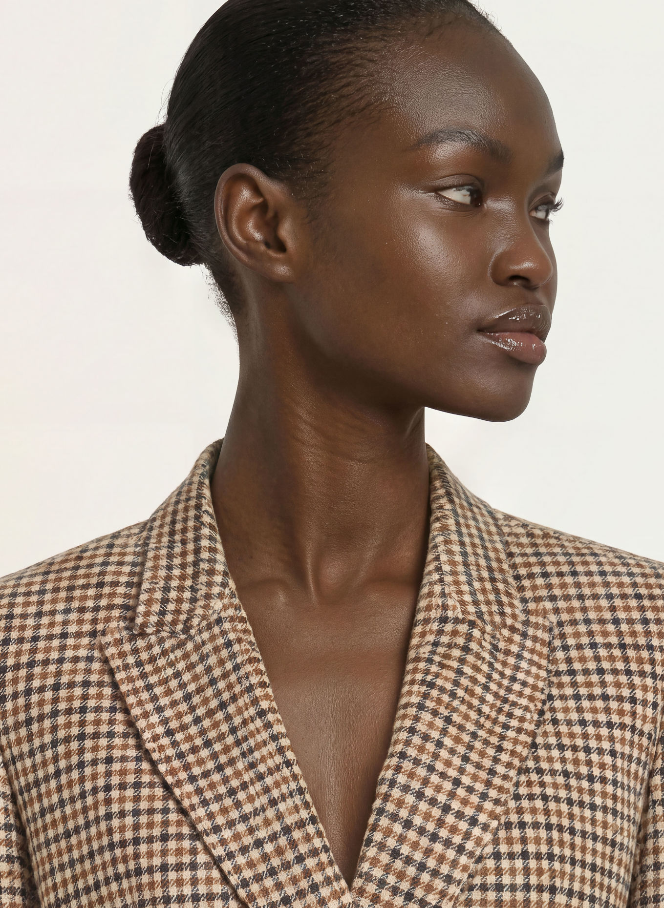REISS Blazer WILLOW: BEIGE / BRAUN / SCHWARZ