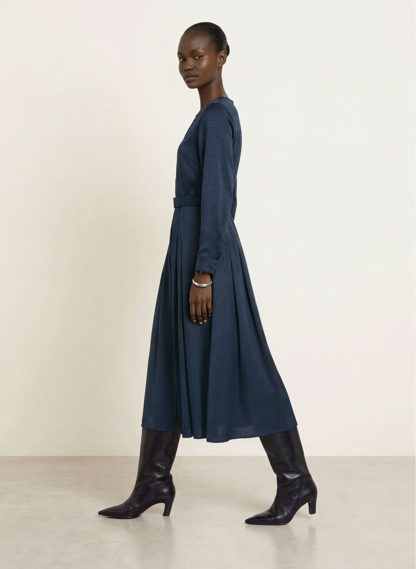 REISS Kleid KEA: DUNKELBLAU
