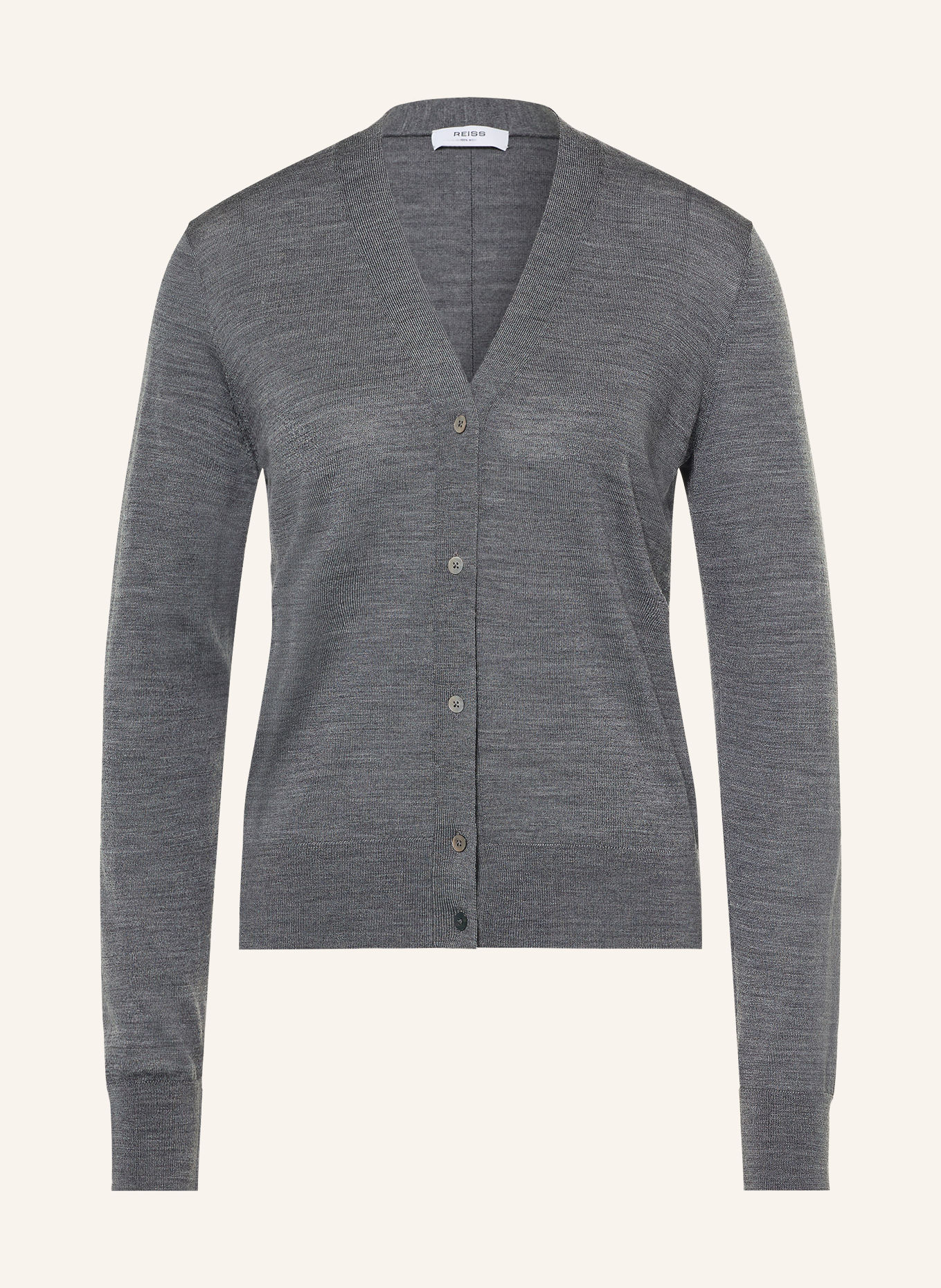 REISS Vest SIMI: DONKERGRIJS