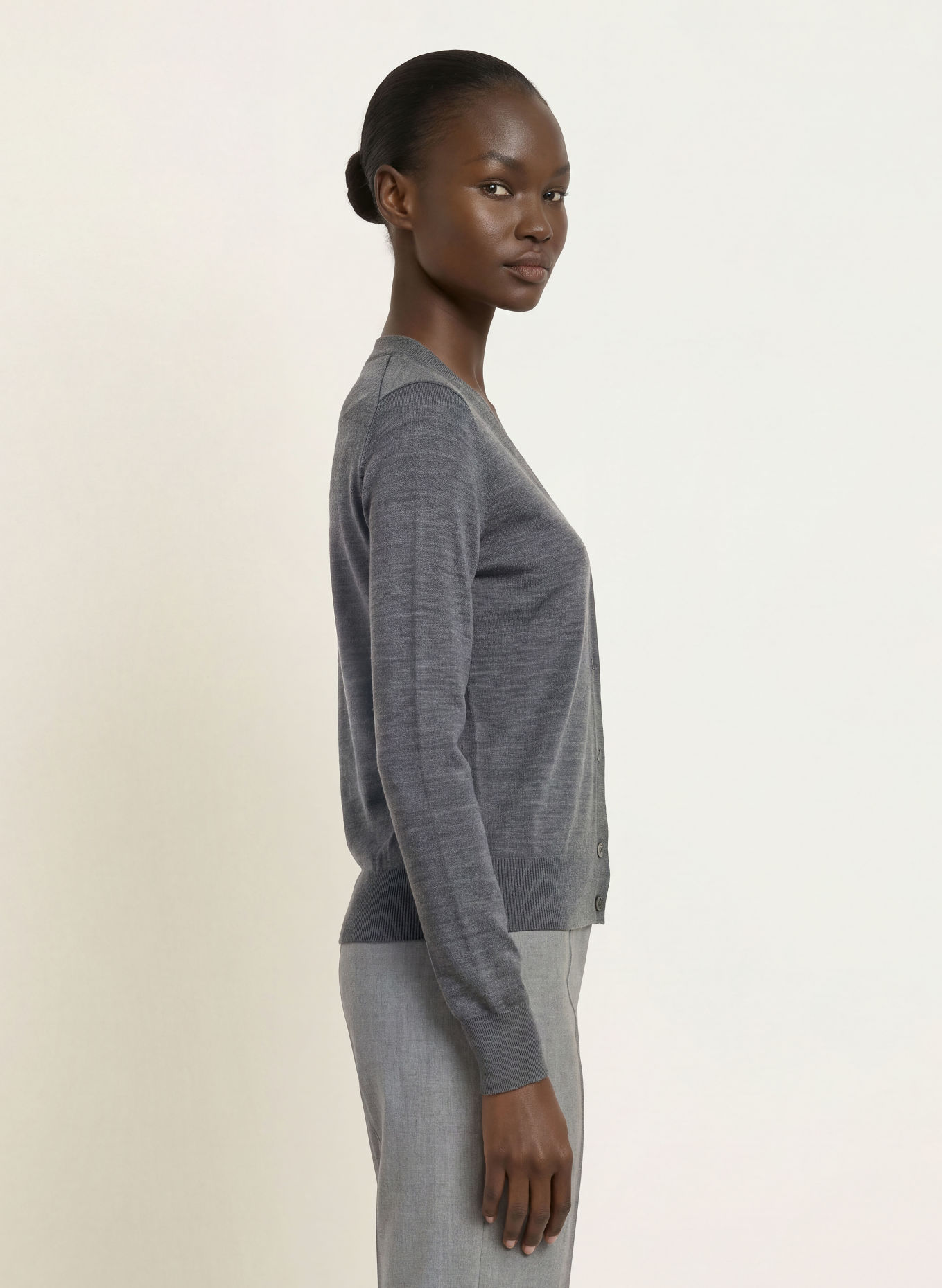 REISS Vest SIMI: DONKERGRIJS