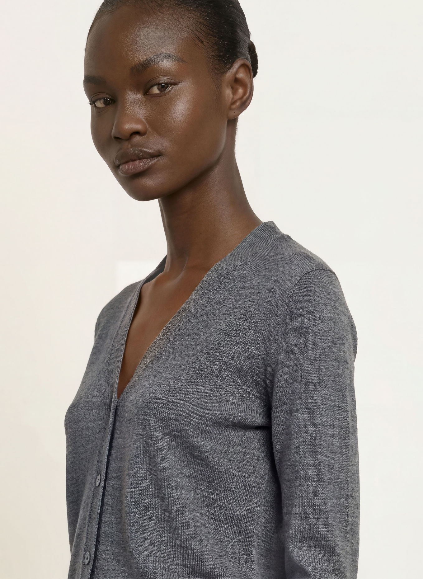 REISS Vest SIMI: DONKERGRIJS