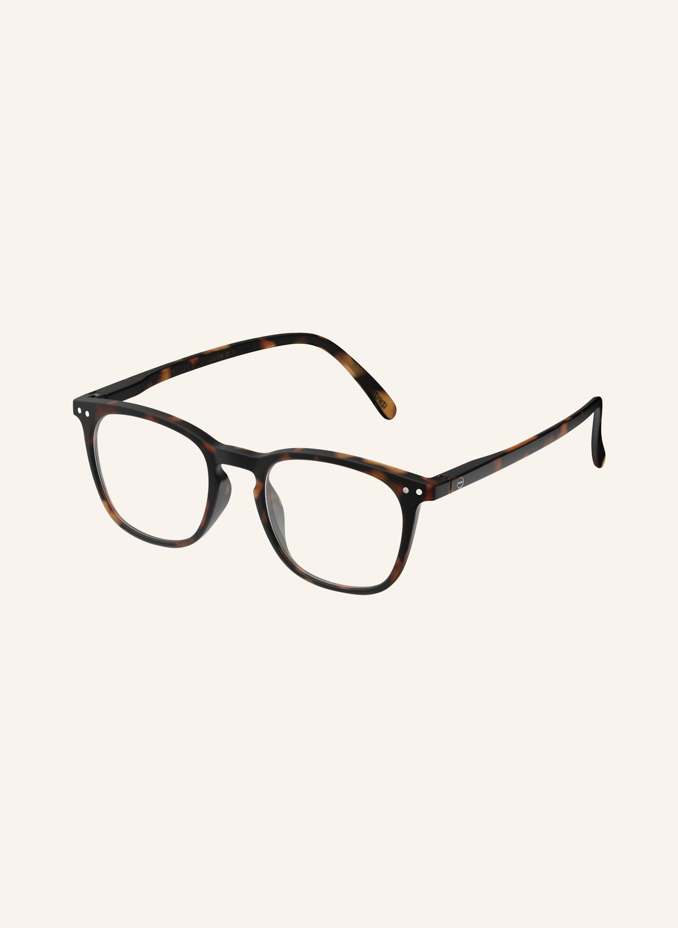 IZIPIZI Okulary do czytania #E: HAVANA/ PRZEZROCZYSTY
