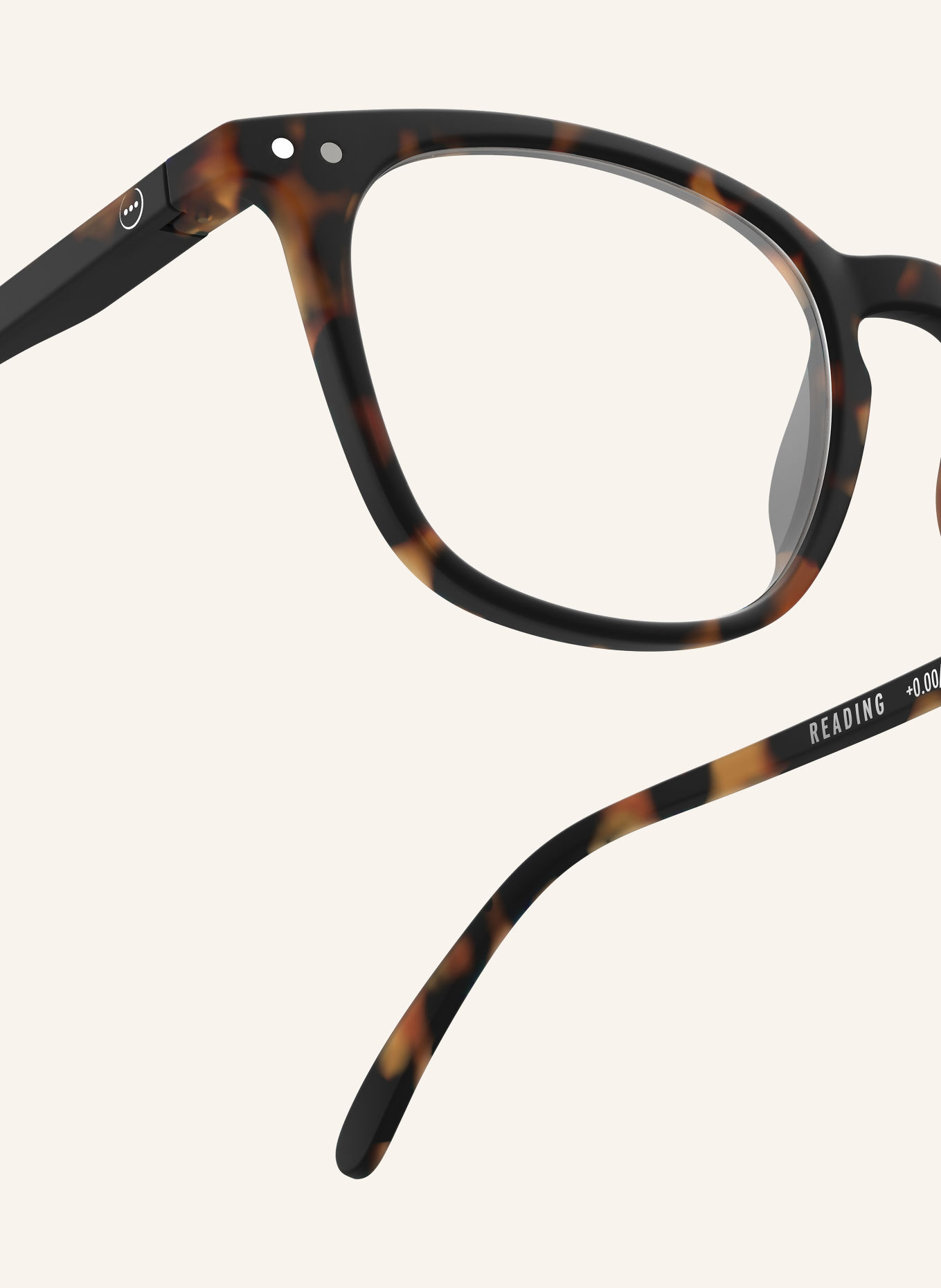 IZIPIZI Okulary do czytania #E: HAVANA/ PRZEZROCZYSTY