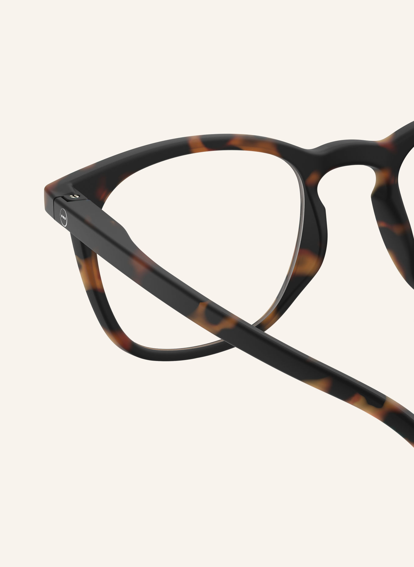 IZIPIZI Okulary do czytania #E: HAVANA/ PRZEZROCZYSTY