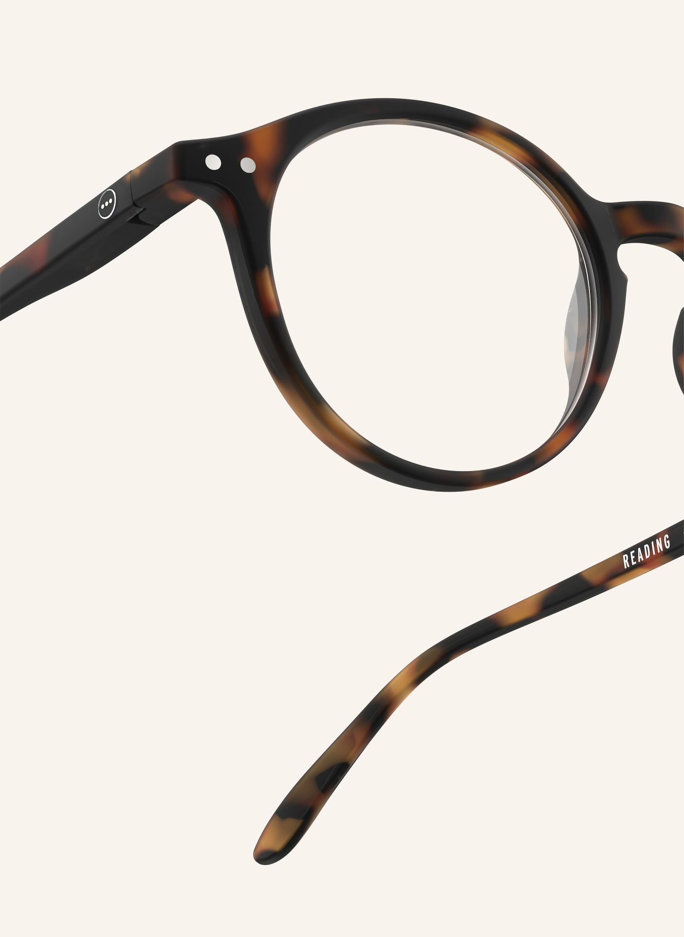 IZIPIZI Okulary do czytania #D: HAVANA/ PRZEZROCZYSTE