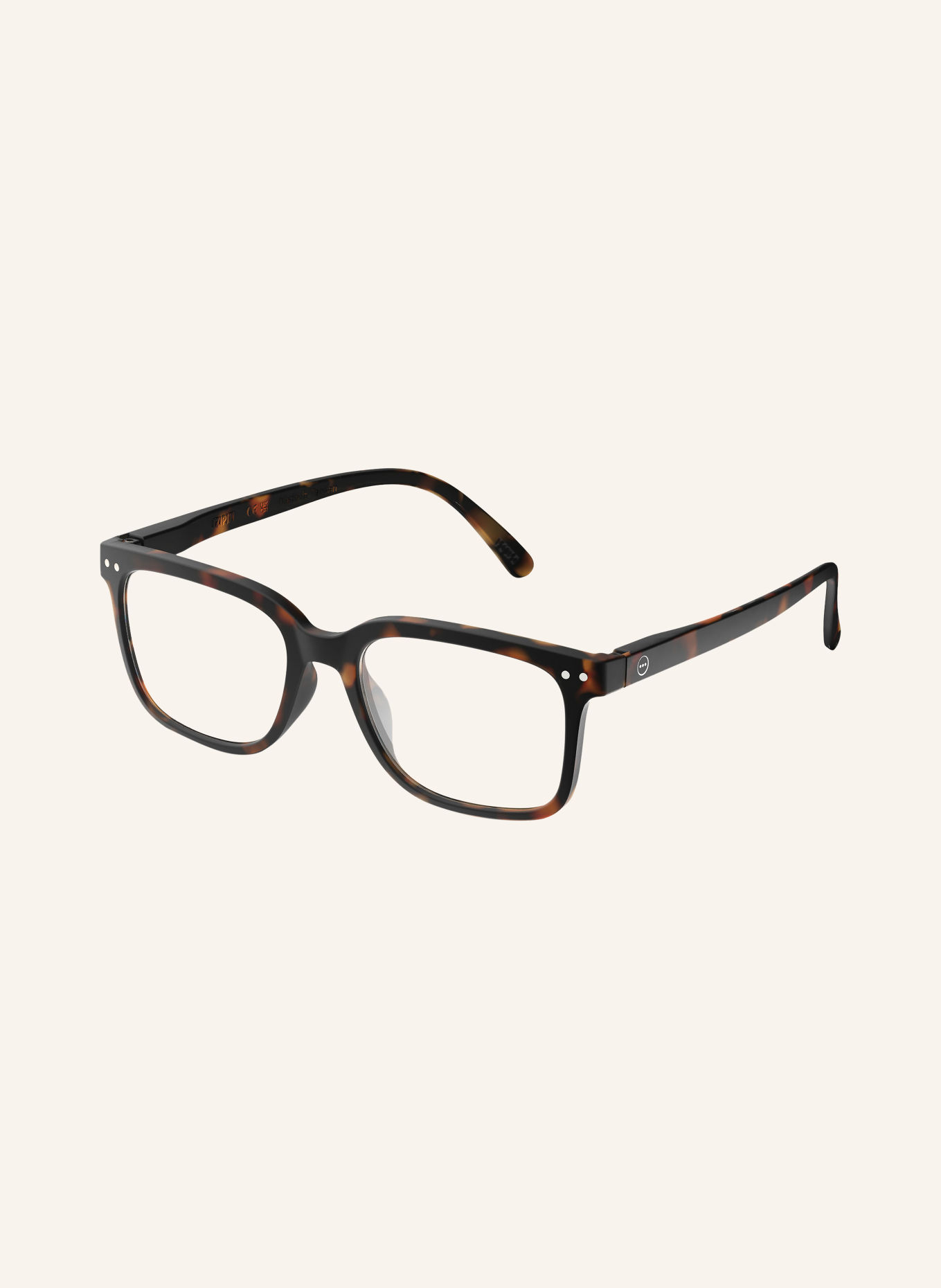 IZIPIZI Okulary do czytania #L: HAVANA/ PRZEZROCZYSTE