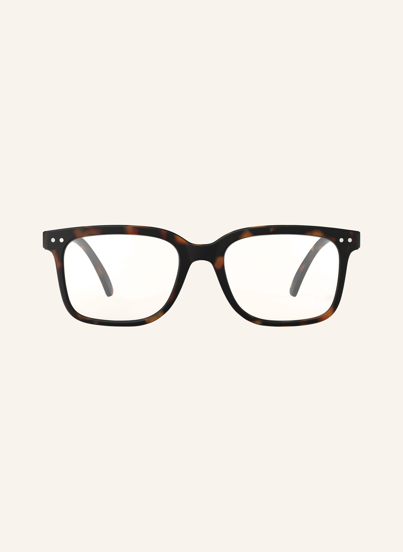 IZIPIZI Okulary do czytania #L: HAVANA/ PRZEZROCZYSTE