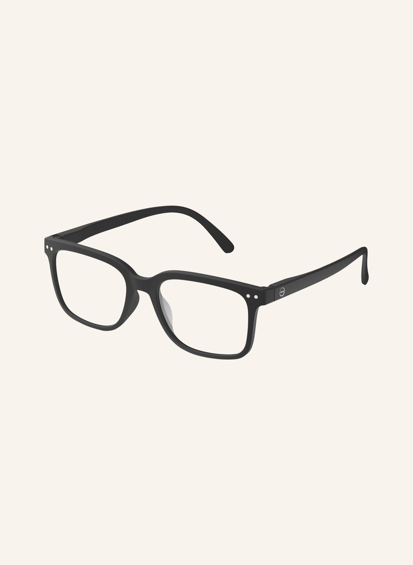 IZIPIZI Okulary do czytania #L: CZARNY/PRZEZROCZYSTY