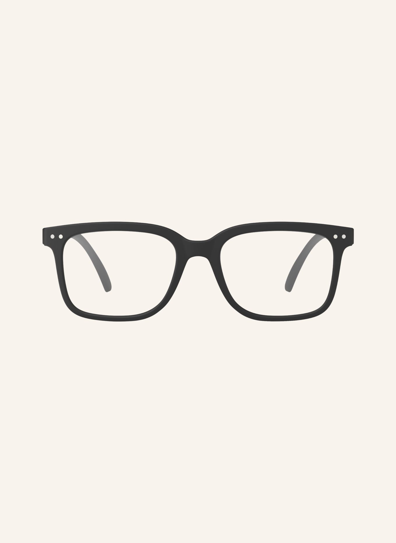 IZIPIZI Okulary do czytania #L: CZARNY/PRZEZROCZYSTY