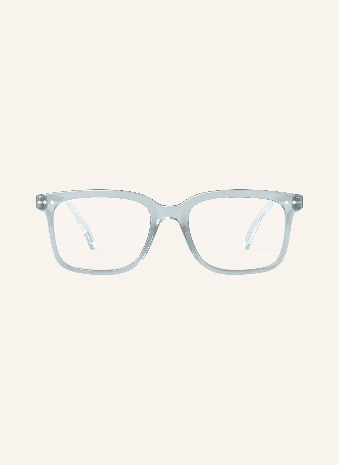 IZIPIZI Okulary do czytania #L: NIEBIESKI/PRZEZROCZYSTY