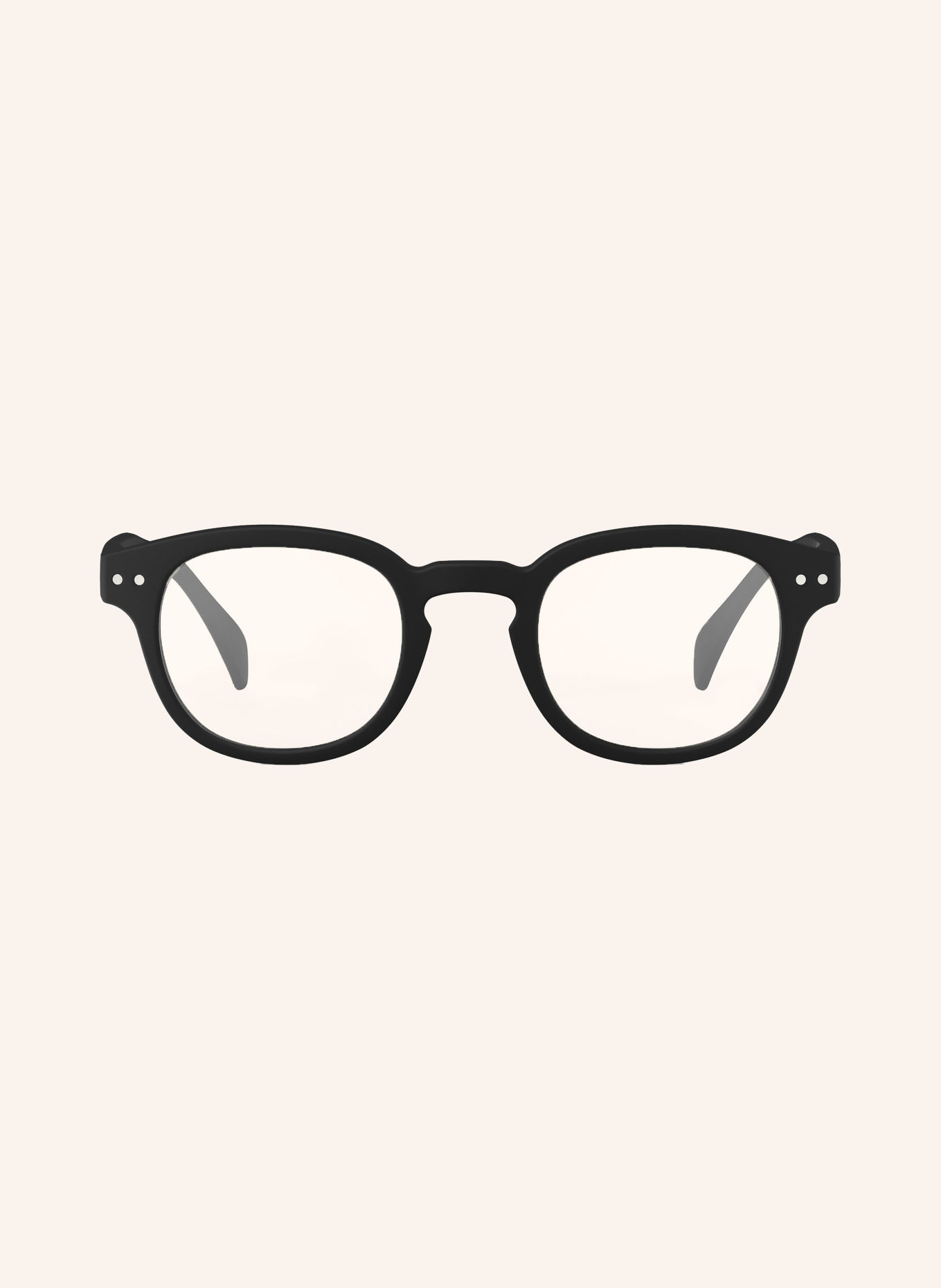 IZIPIZI Okulary do czytania #C: CZARNY/PRZEZROCZYSTY