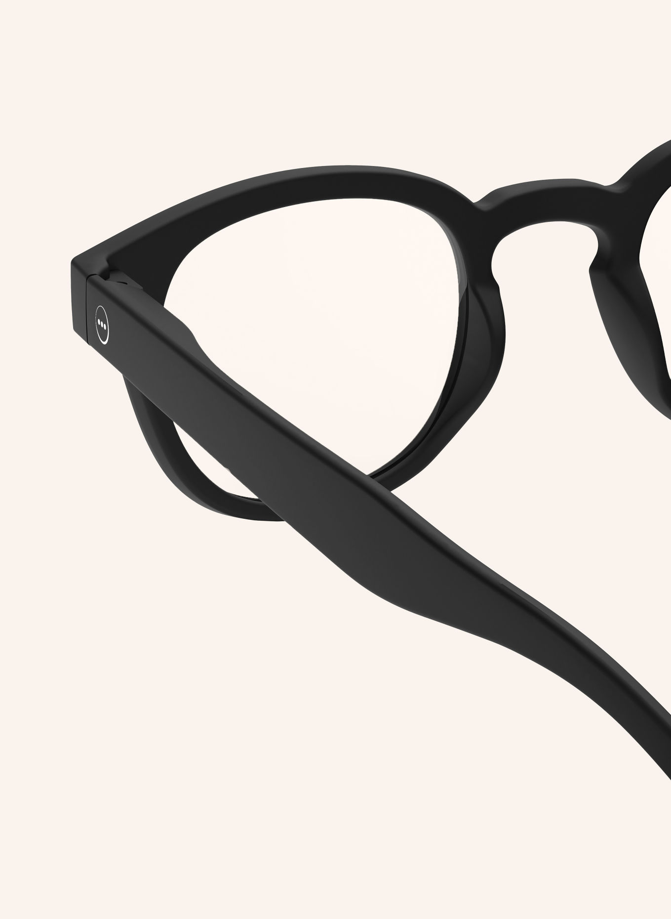 IZIPIZI Okulary do czytania #C: CZARNY/PRZEZROCZYSTY