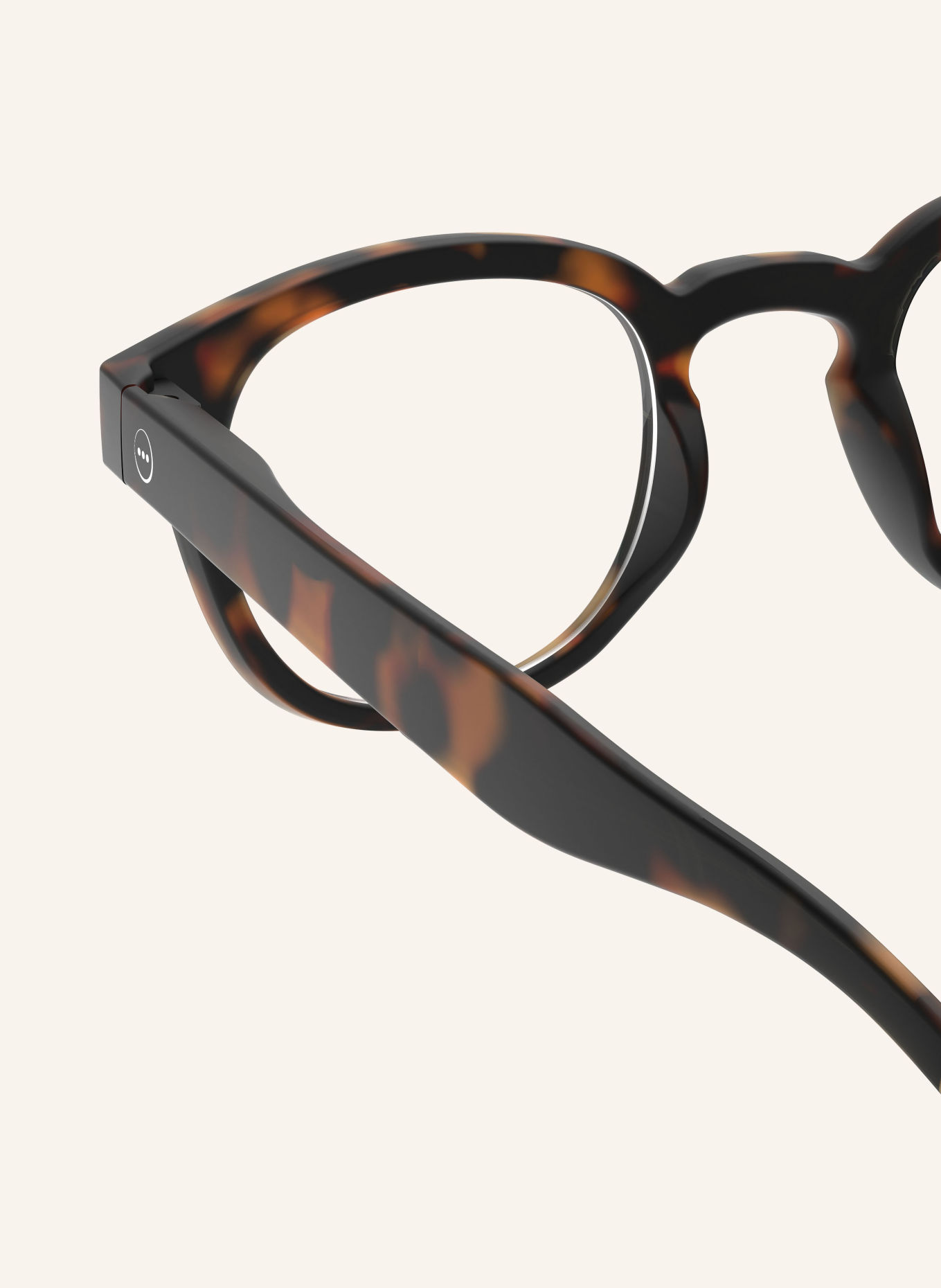 IZIPIZI Okulary do czytania #C: HAVANA/ PRZEZROCZYSTY