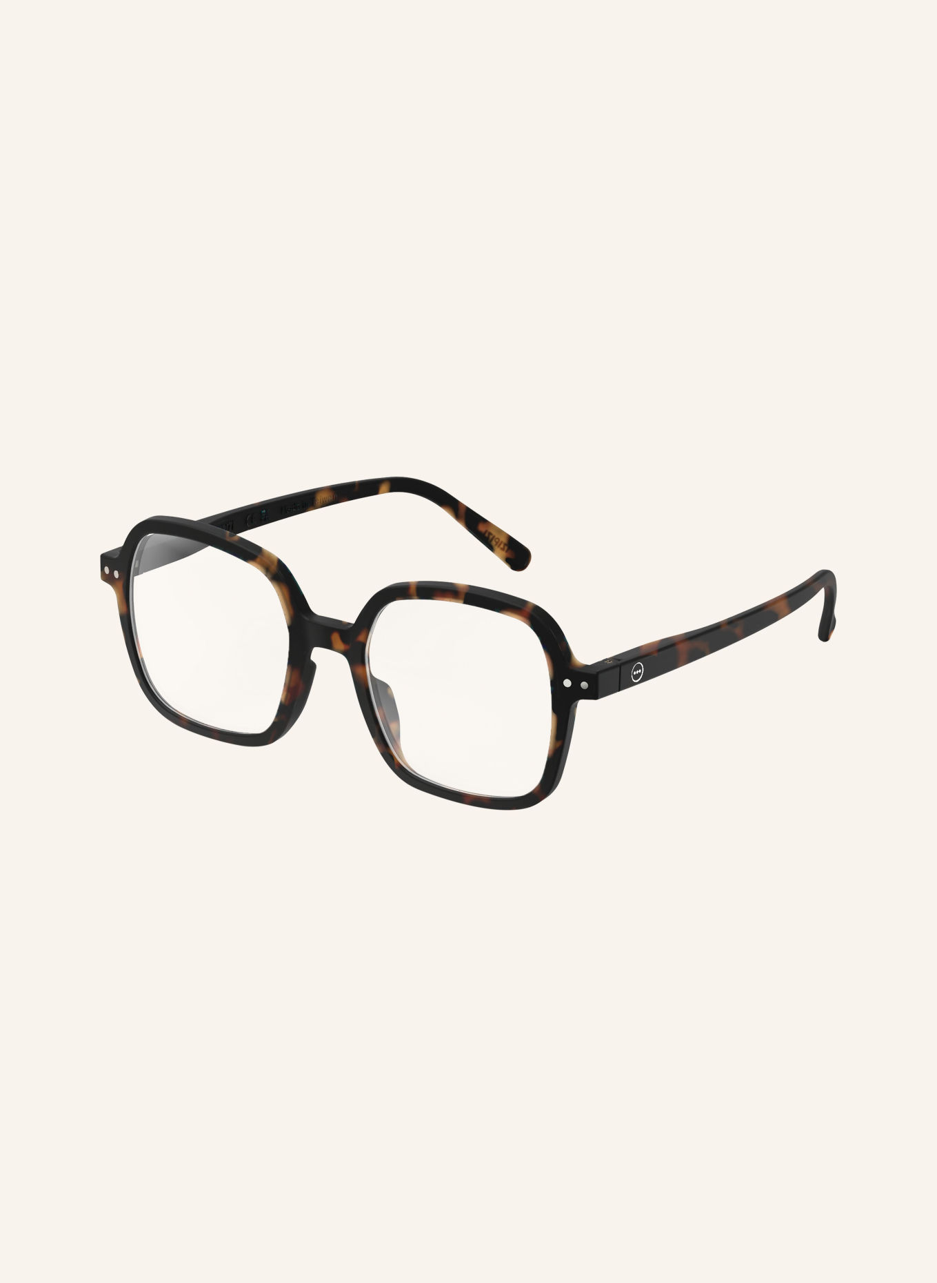 IZIPIZI Okulary do czytania OFFICE: HAVANA/ PRZEZROCZYSTY
