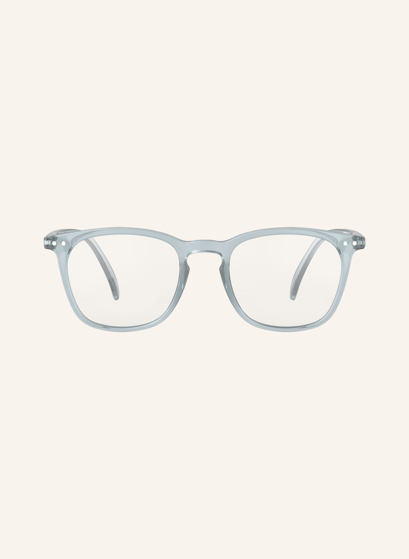 IZIPIZI Okulary do czytania #E: NIEBIESKI/PRZEZROCZYSTY