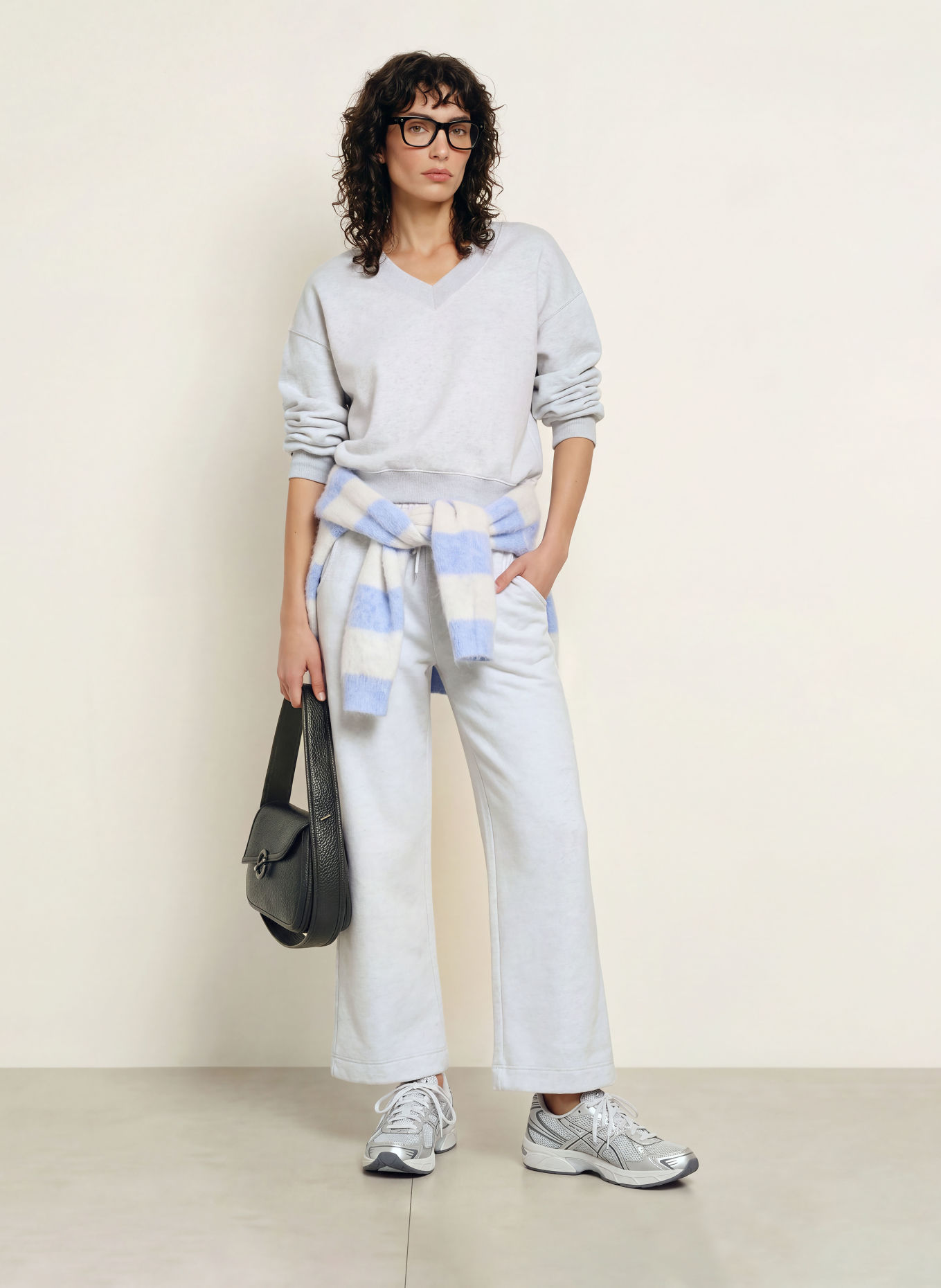 American Vintage Sweatpant BAPTOWN: LICHTGRIJS
